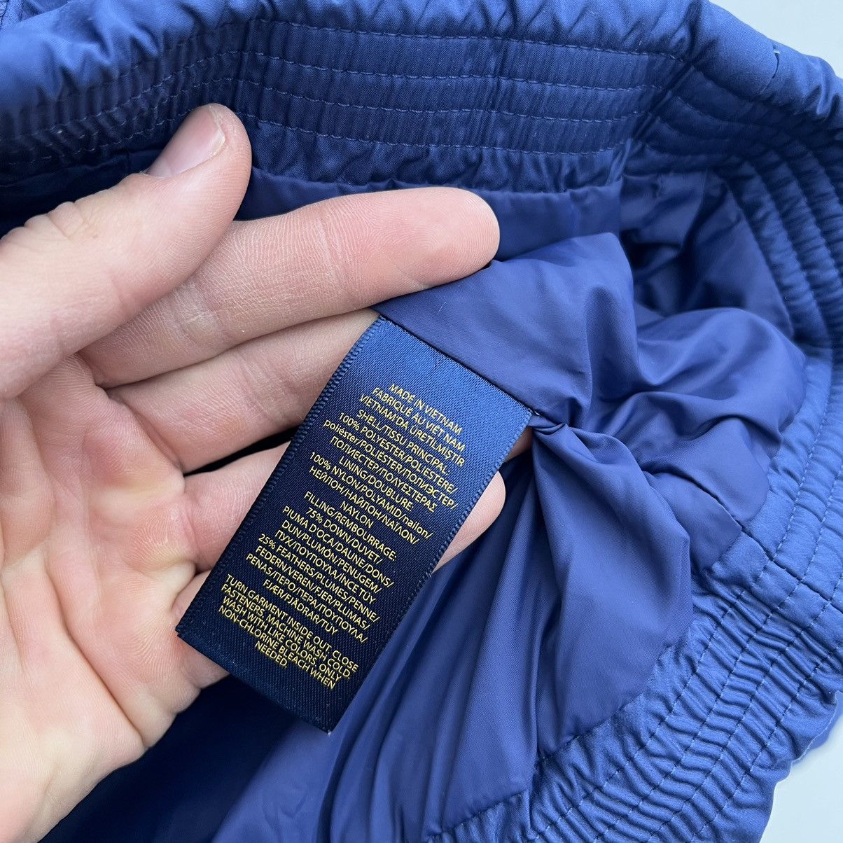 Polo Ralph Lauren × Ralph Lauren Polo Ralph Lauren Womens Down Puffer Jacket Size XS / US 0-2 / IT 36-38 - 6 Thumbnail