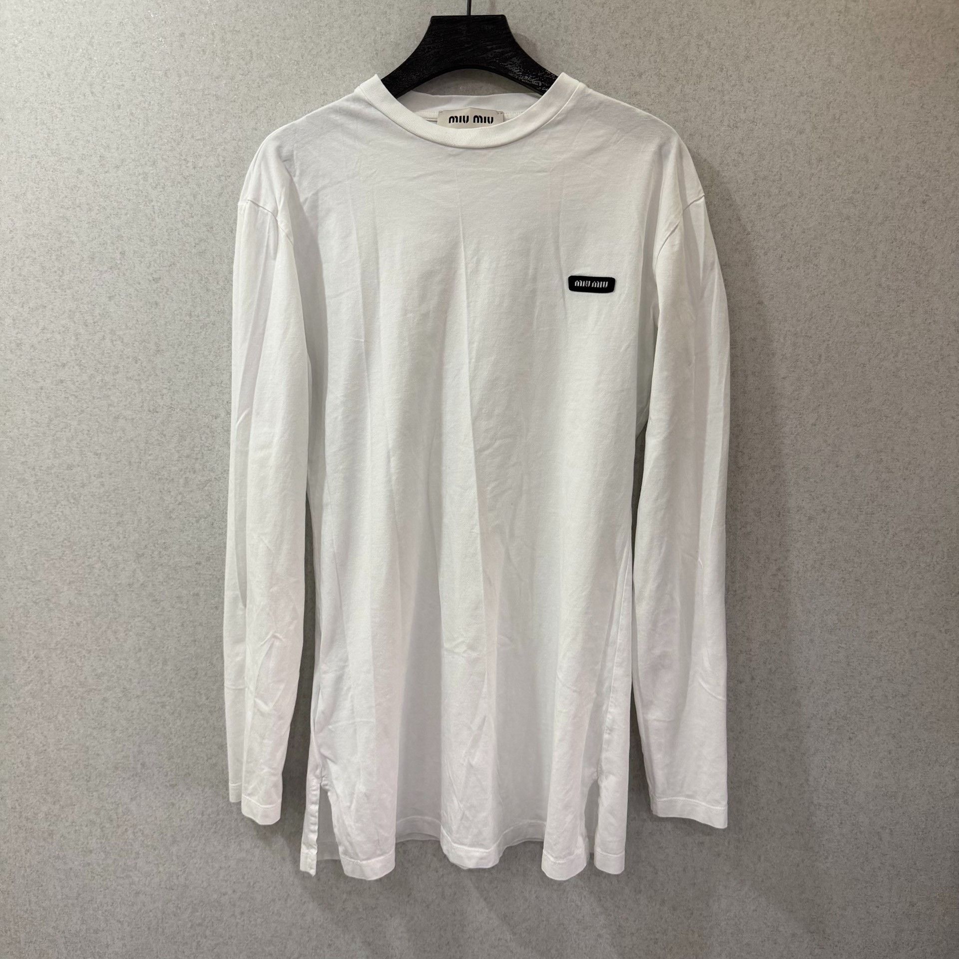 Miu Miu Miu Miu White T-Shirt S Women Size S / US 4 / IT 40 - 1 Thumbnail