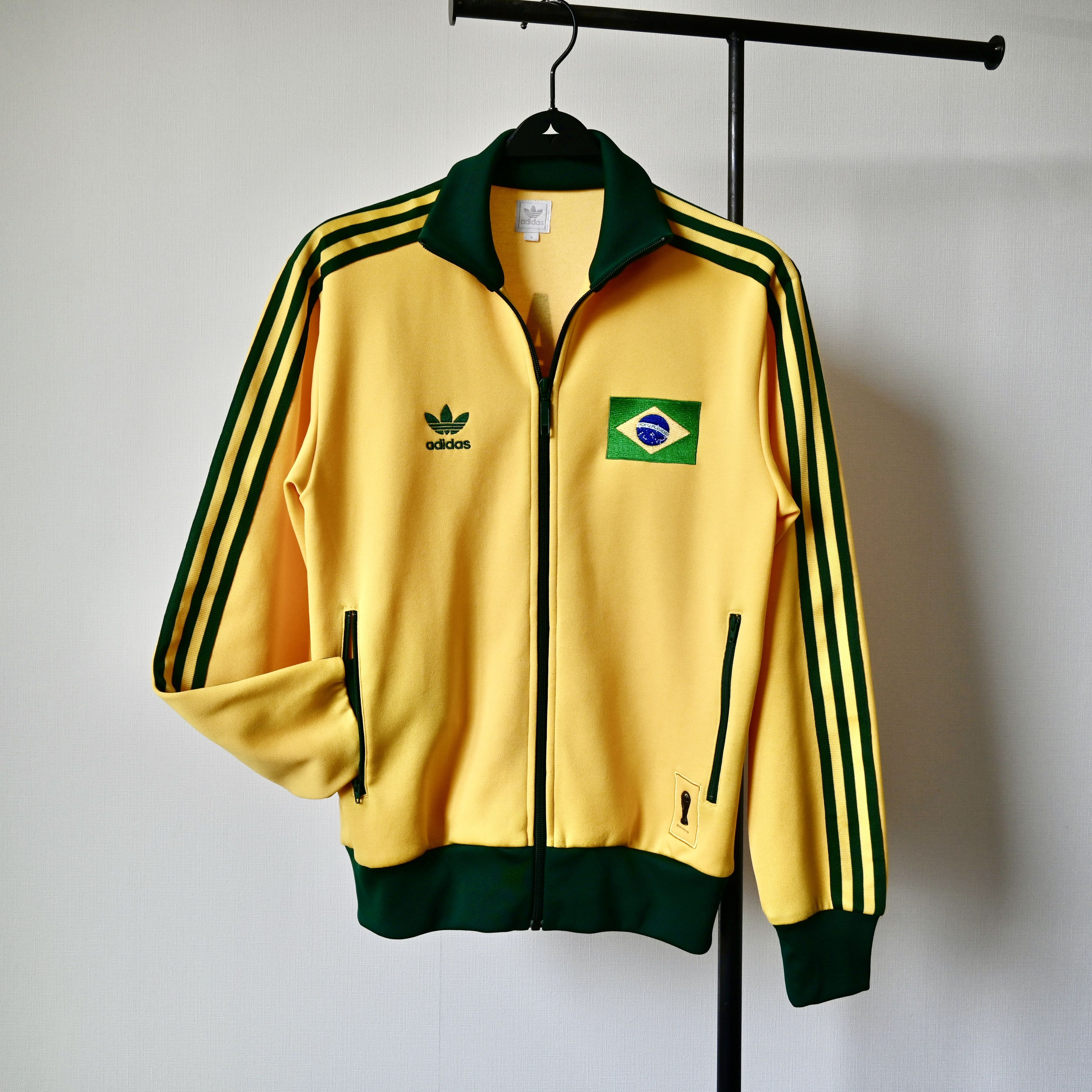 Adidas VTG 2006 Adidas FIFA official Brazil track jacket, small Size US S / EU 44-46 / 1 - 2 Thumbnail