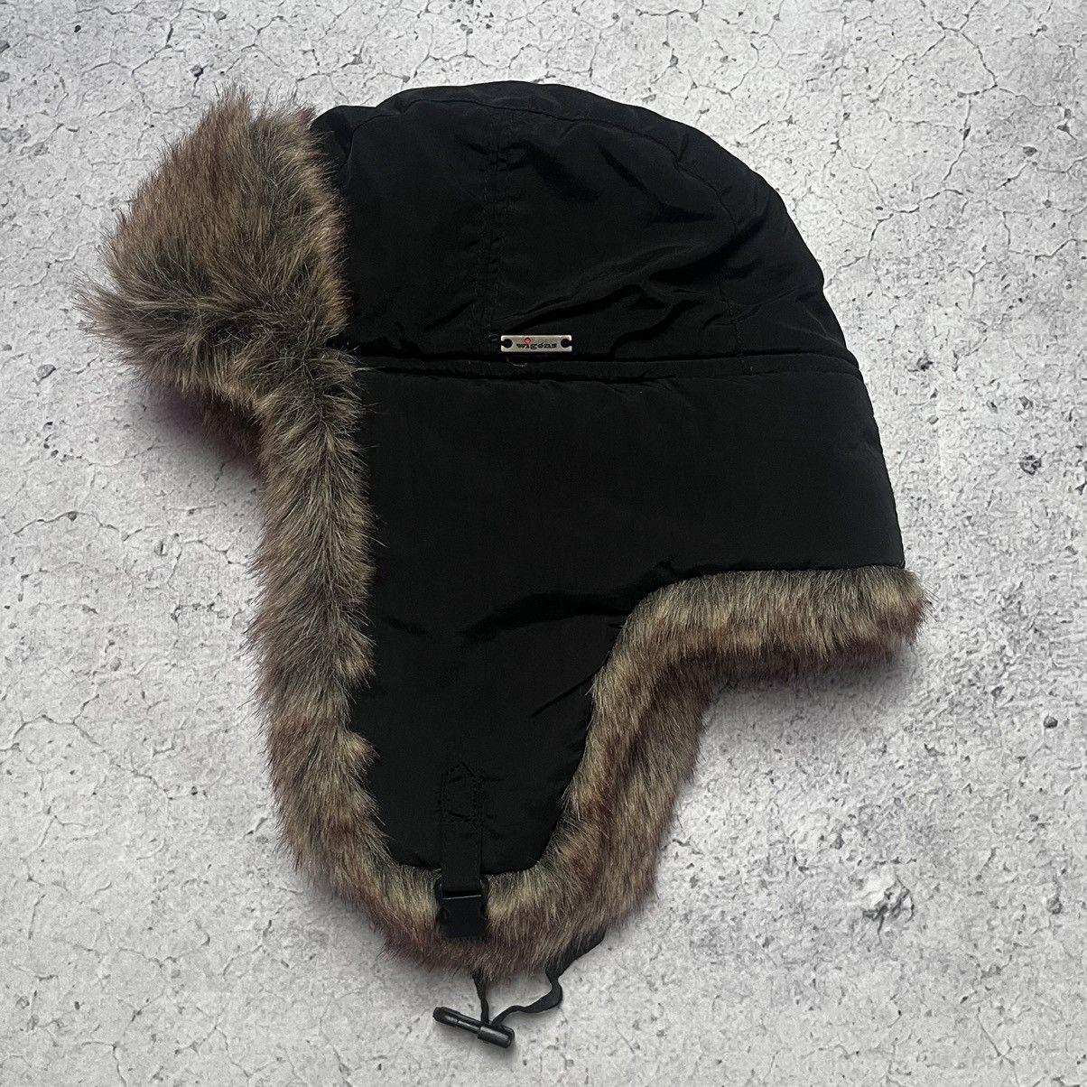 If Six Was Nine × Wigens Vintage Winter Fur Hat Kim Kardashian Style With Ear Flaps Size ONE SIZE - 8 Thumbnail