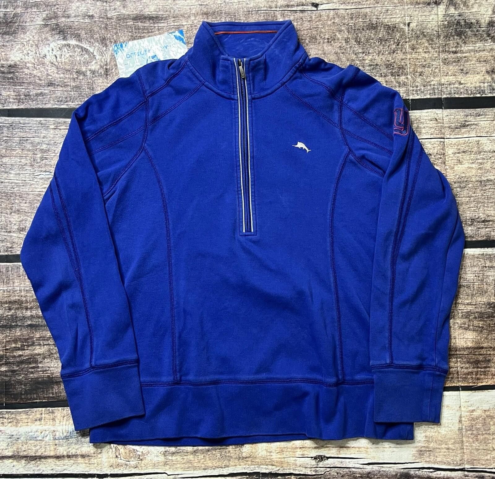 Tommy Bahama Tommy Bahama New York Giants Sweater Men's S 1/4 Pima Cotton Size US S / EU 44-46 / 1 - 1 Thumbnail