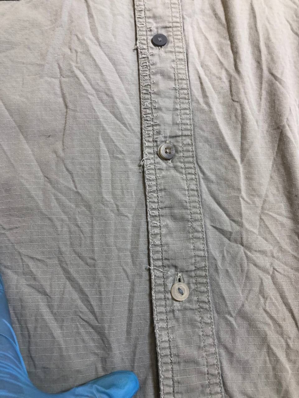Wrangler Vintage Wrangler Men's Khaki Button-Up Shirt Short Sleeve Size US XL / EU 56 / 4 - 9 Thumbnail