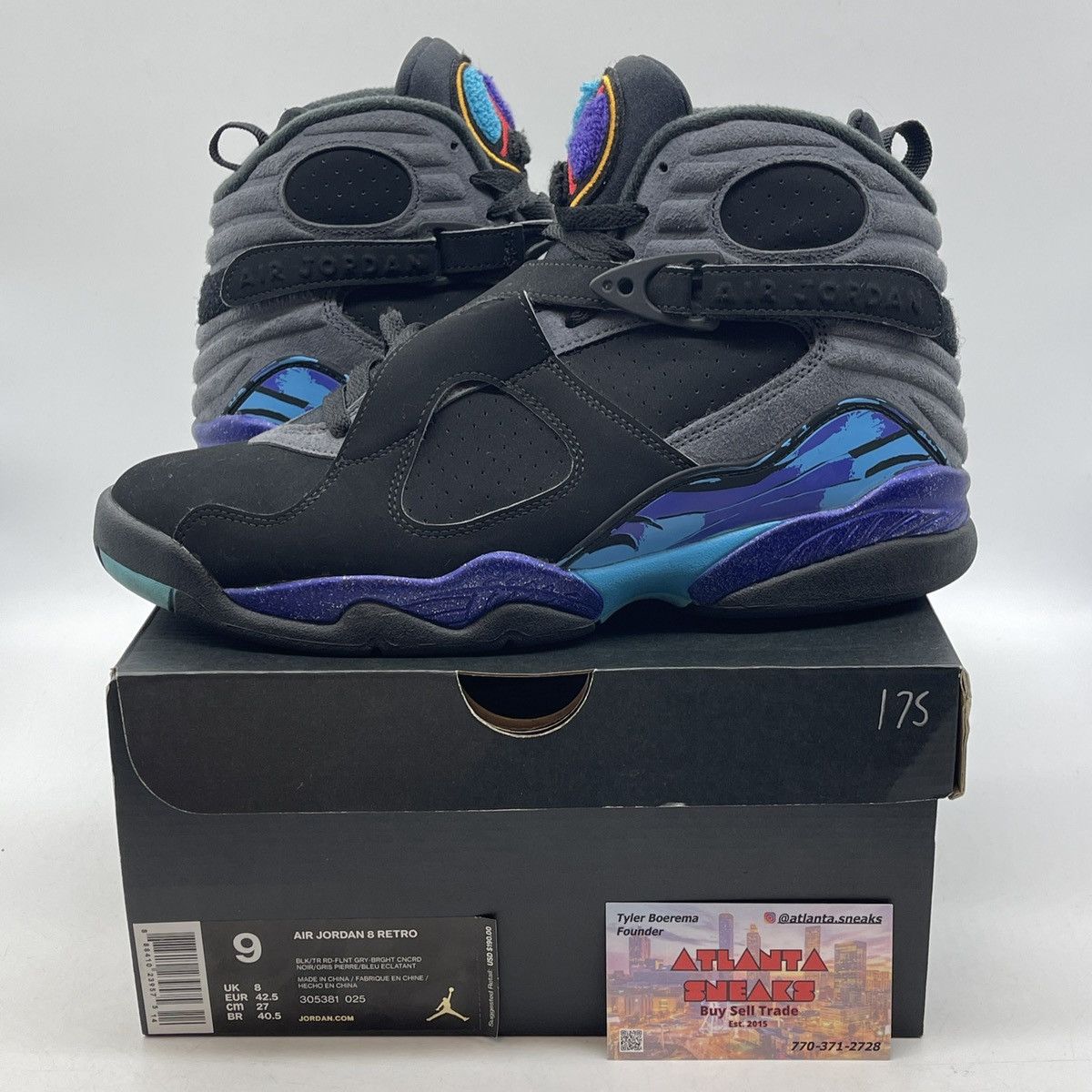 Jordan Brand Air Jordan 8 aqua Size US 9 / EU 42 - 1 Thumbnail