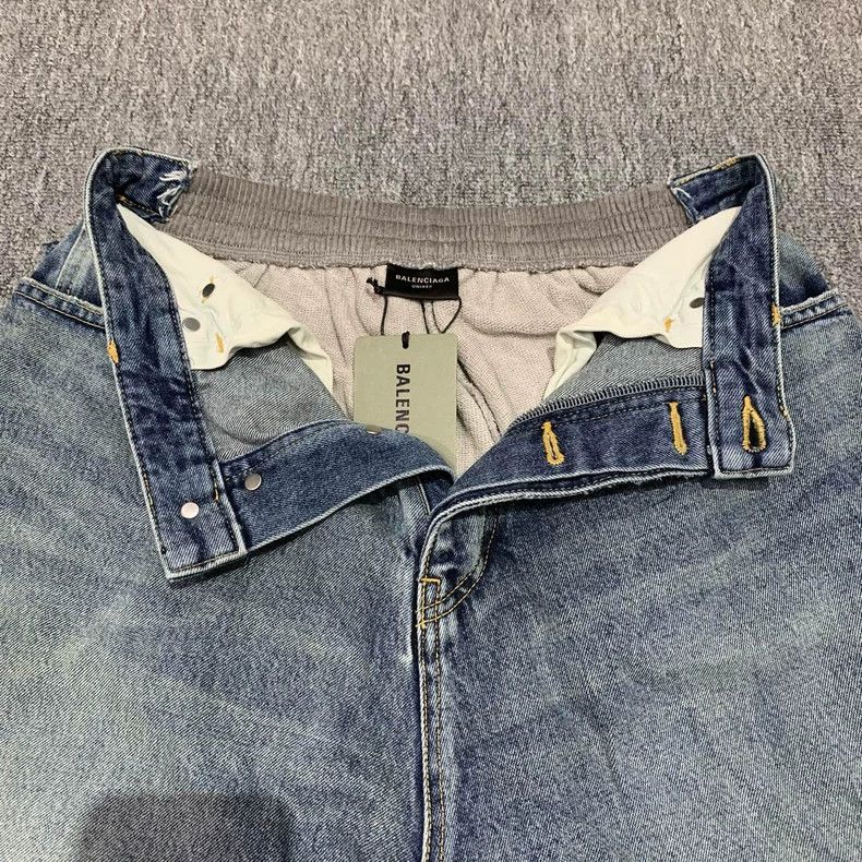 Balenciaga Balenciaga size S Blue Jeans, Pants and Spliced Jeans Size US 27 - 8 Thumbnail