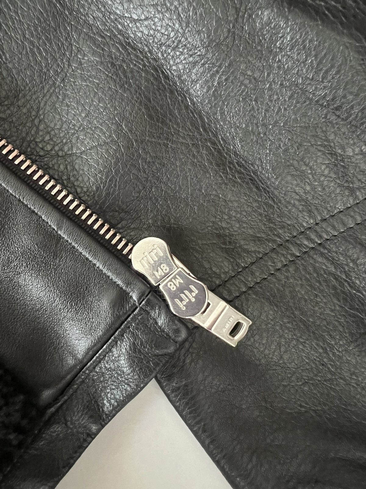 Amiri Amiri Leather Shearling Jacket Size US M / EU 48-50 / 2 - 14 Thumbnail