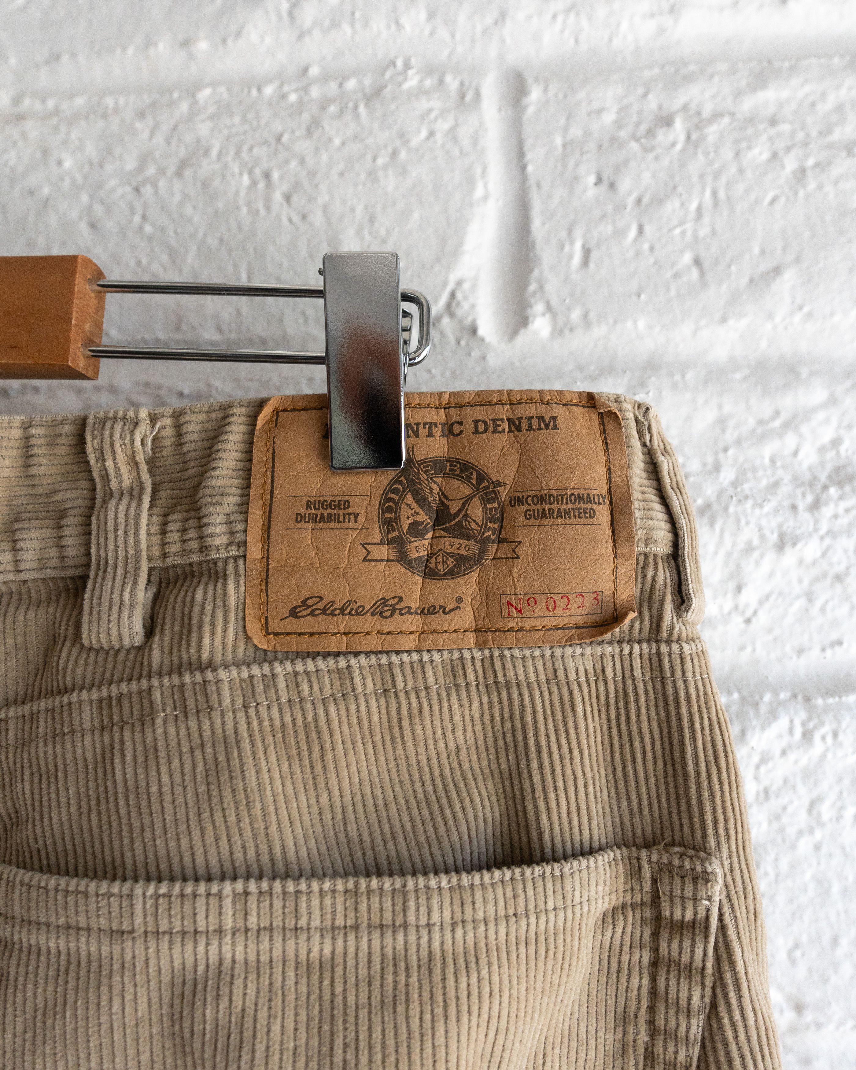 Vintage Vintage Eddie Bauer Corduroy Trouser Pant Tan Men's 40 Size US 40 / EU 56 - 6 Thumbnail