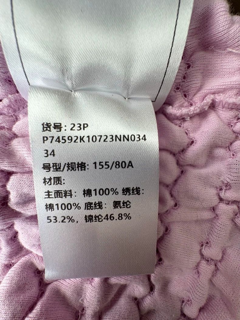 Chanel Chanel Elastic pleated logo pink cotton vest Size XXS / US 00 / IT 34 - 7 Thumbnail