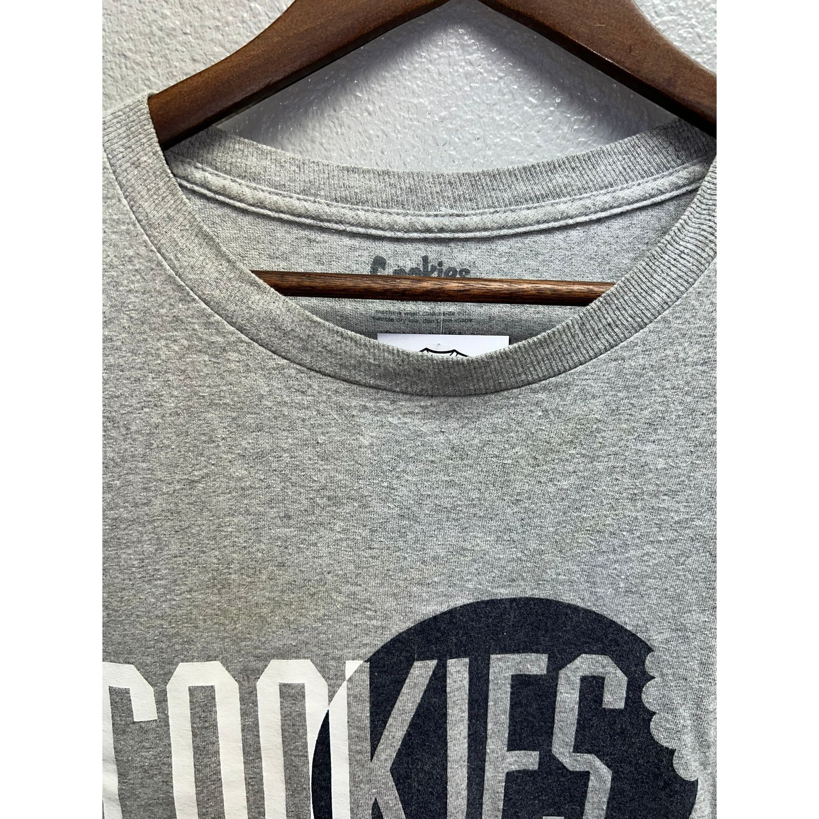 Cookies Cookies Shirt Premium Goods Gray Graphic Tee X-Large Stained Size US XL / EU 56 / 4 - 6 Thumbnail