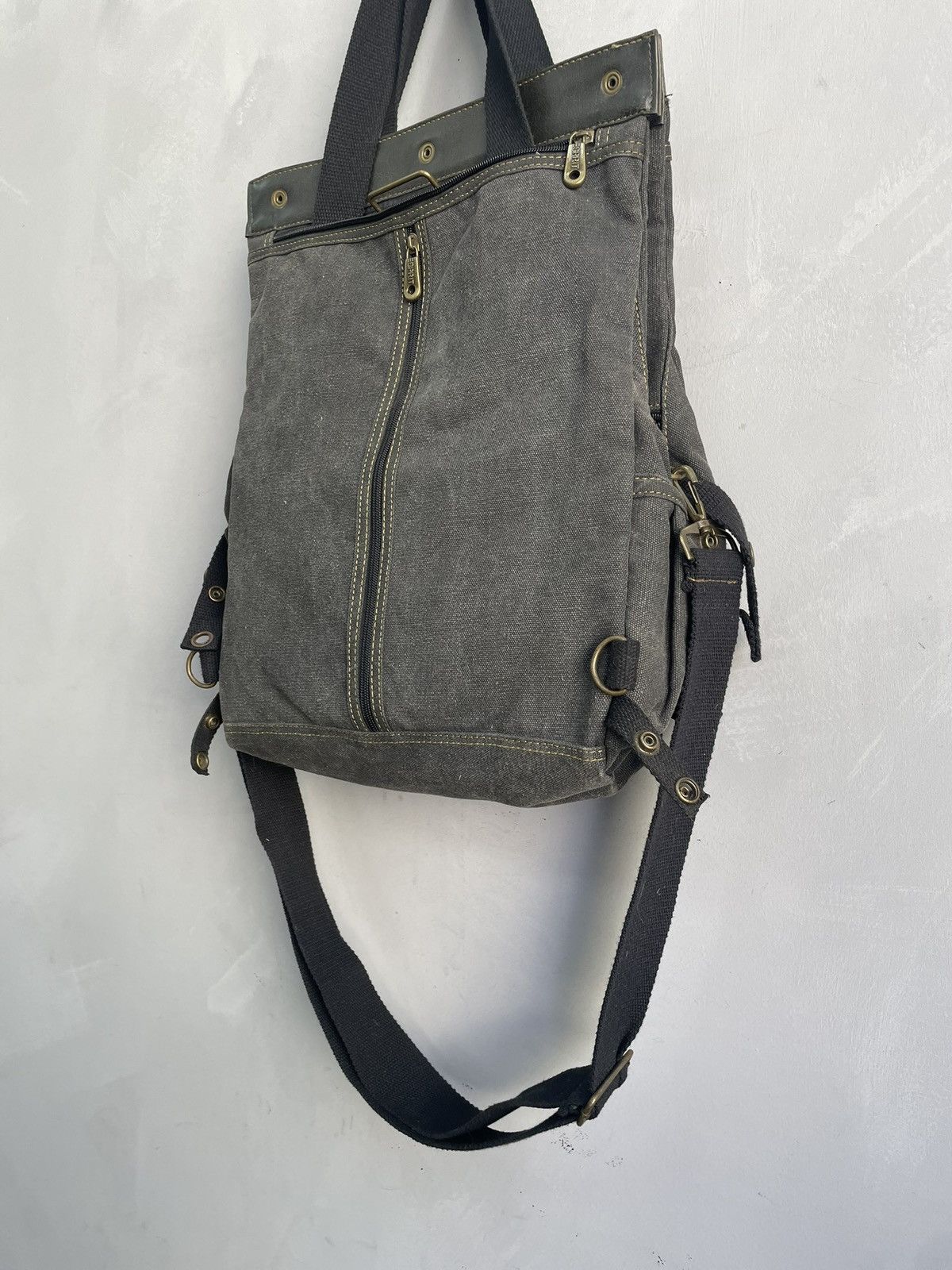 Diesel Messenger bag canvas diesel style army style y2k Size ONE SIZE - 13 Thumbnail