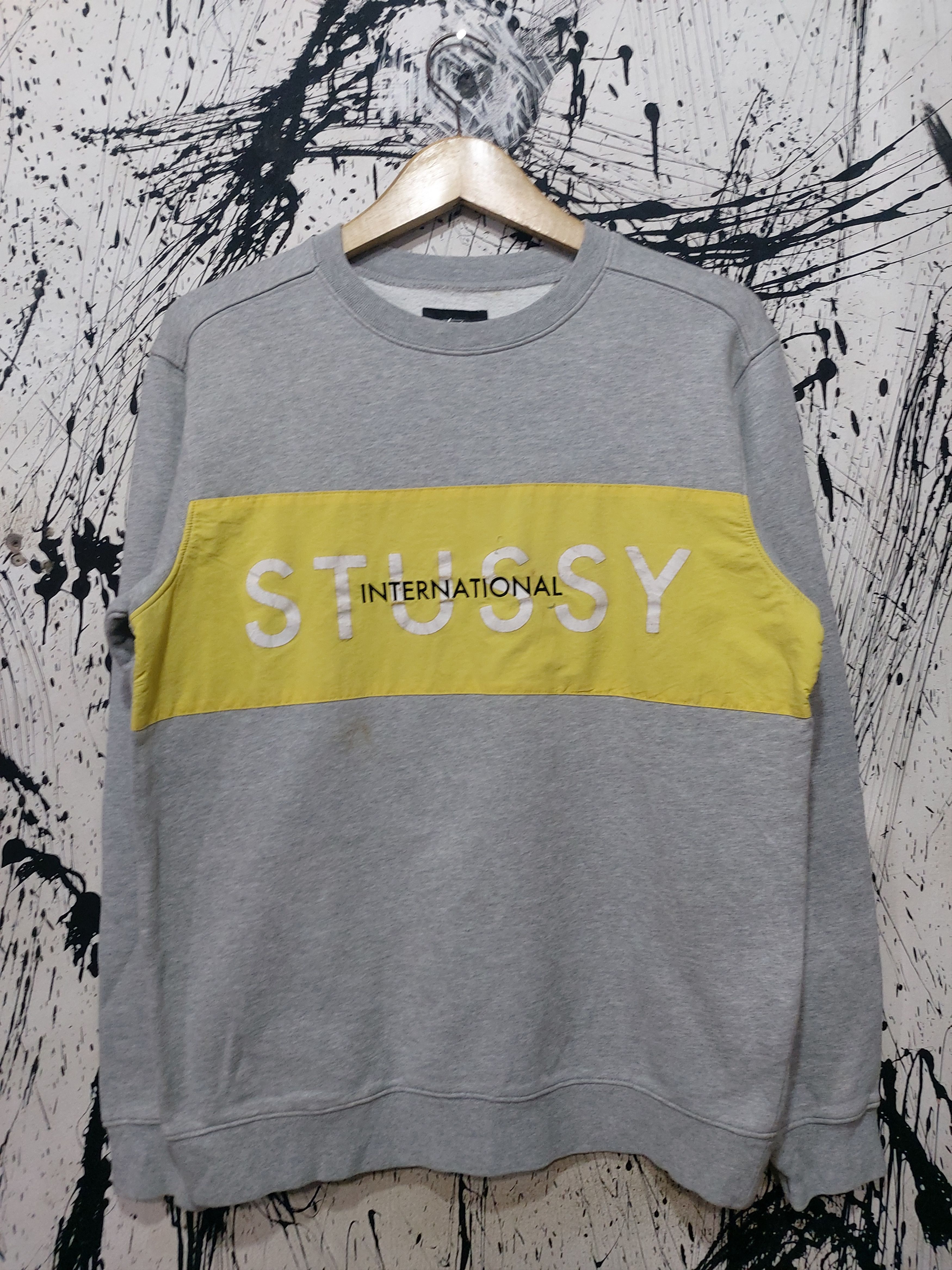 Stussy STUSSY INTERNATIONAL SCRIPT LOGO SWEATSHIRT Size US M / EU 48-50 / 2 - 1 Thumbnail