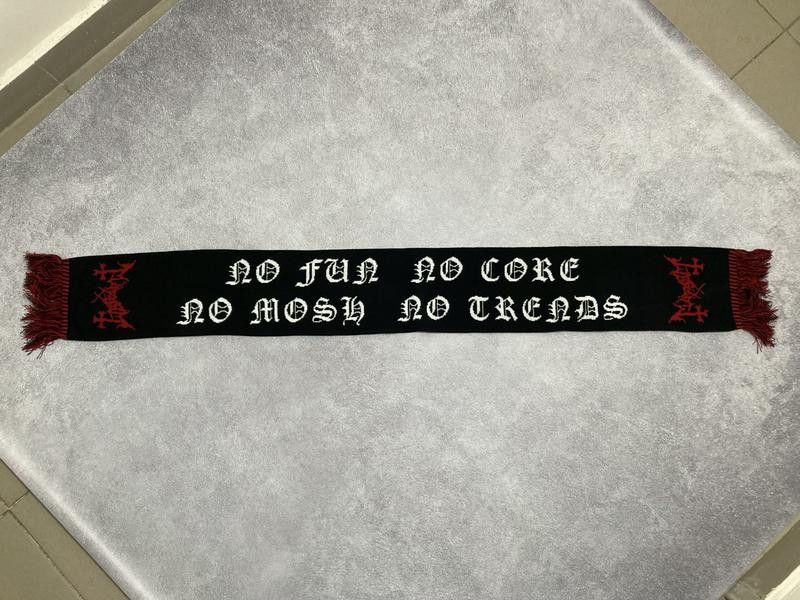 Band Tees Scarf Mayhem - Deathcrush black metal Size ONE SIZE - 6 Thumbnail