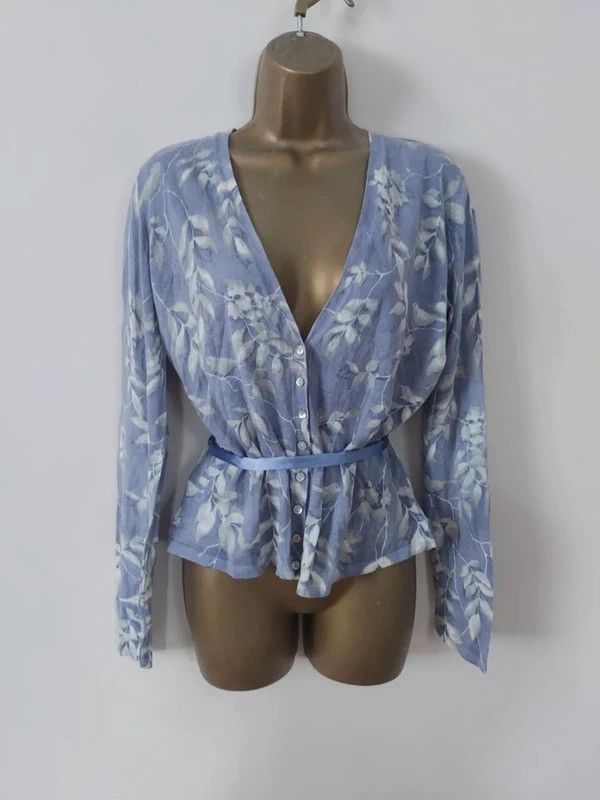Laura Ashley Vintage Cardigan Size XXL / US 16-18 / IT 52-54 - 8 Thumbnail