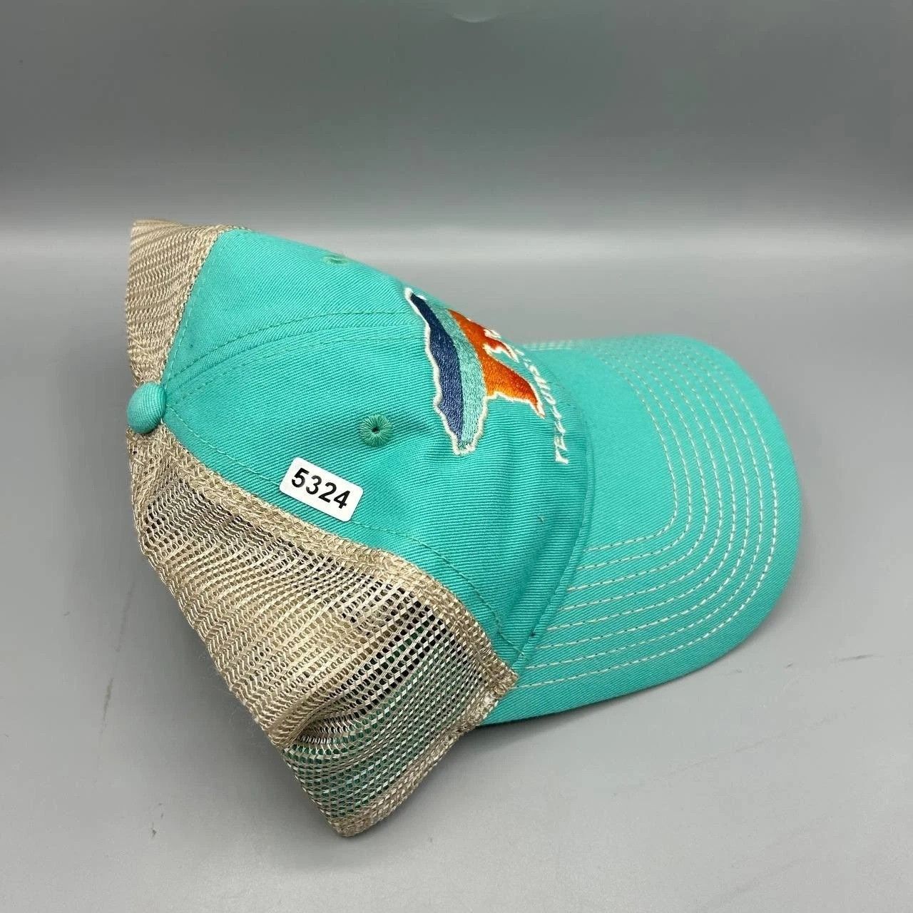 The Game Yellowstone Trucker Hat Men Blue Embroidered Snap Back Size ONE SIZE - 8 Thumbnail