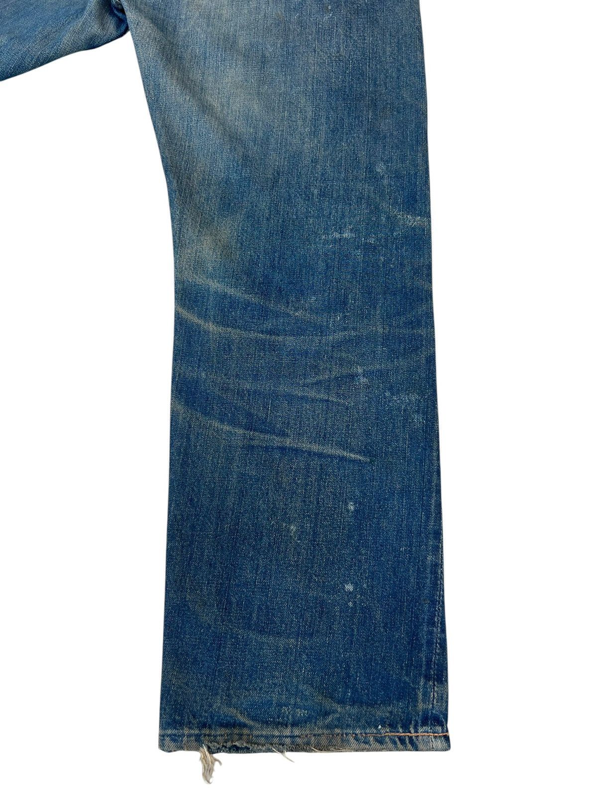 Levi's 60s 70s Levi’s 501 Big E Rust Dirty Mud Denim Selvedge Jeans Size US 32 / EU 48 - 22 Thumbnail
