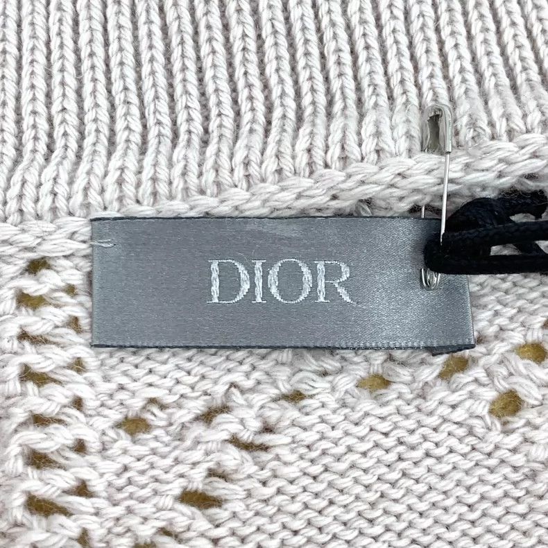 Dior Dior 24 pink hollow rattan checkered cotton lapel single-br Size US S / EU 44-46 / 1 - 6 Thumbnail