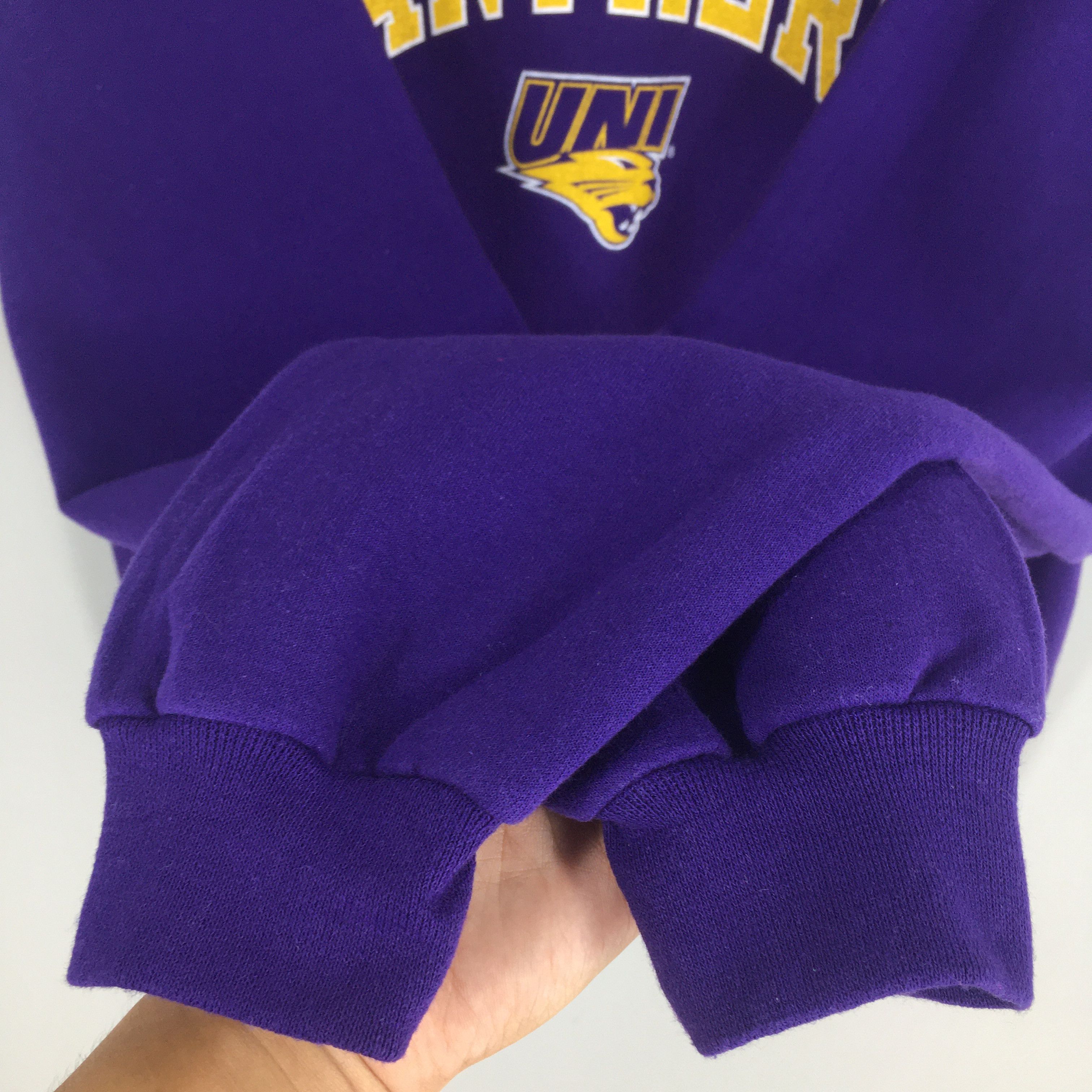 Jerzees Vintage Northern Iowa Panthers Football Sweatshirt 3XL Size US XXL / EU 58 / 5 - 6 Thumbnail