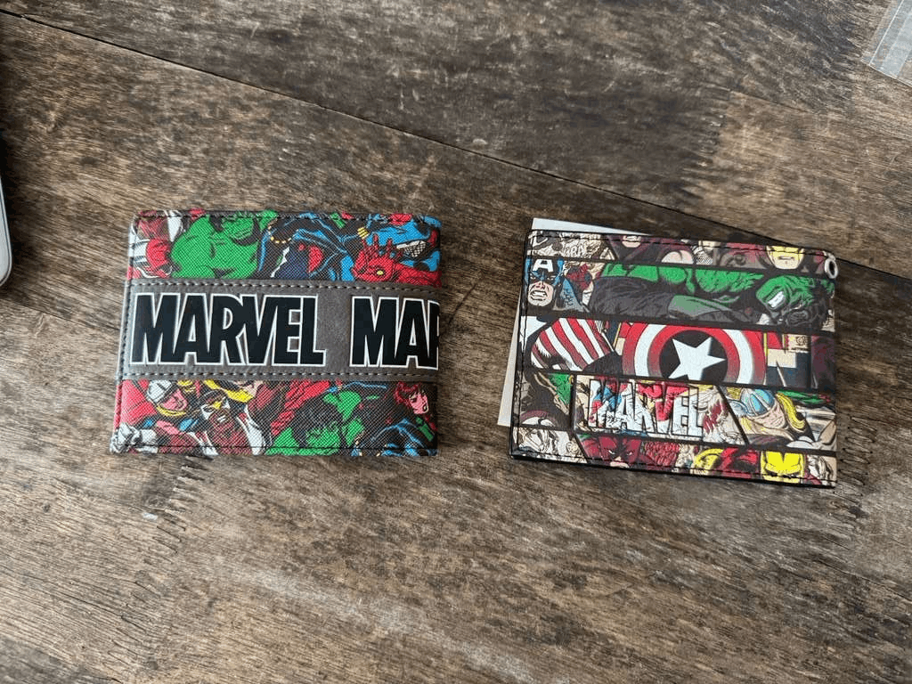 Other Marvel Comic Bi-Fold Wallets (2 Pack) – Superhero Design Size ONE SIZE - 3 Thumbnail