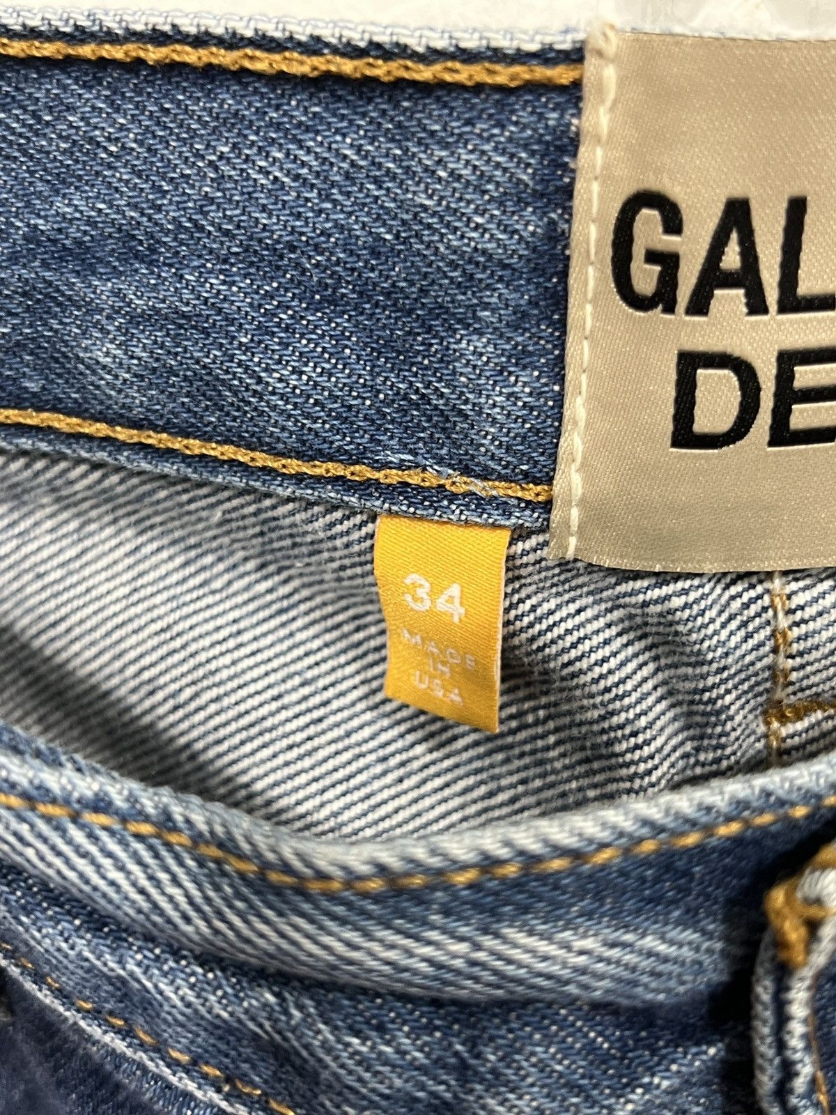 Gallery Dept. Gallery Dept. Denim G Patch Jeans 34/29 Size US 34 / EU 50 - 6 Thumbnail