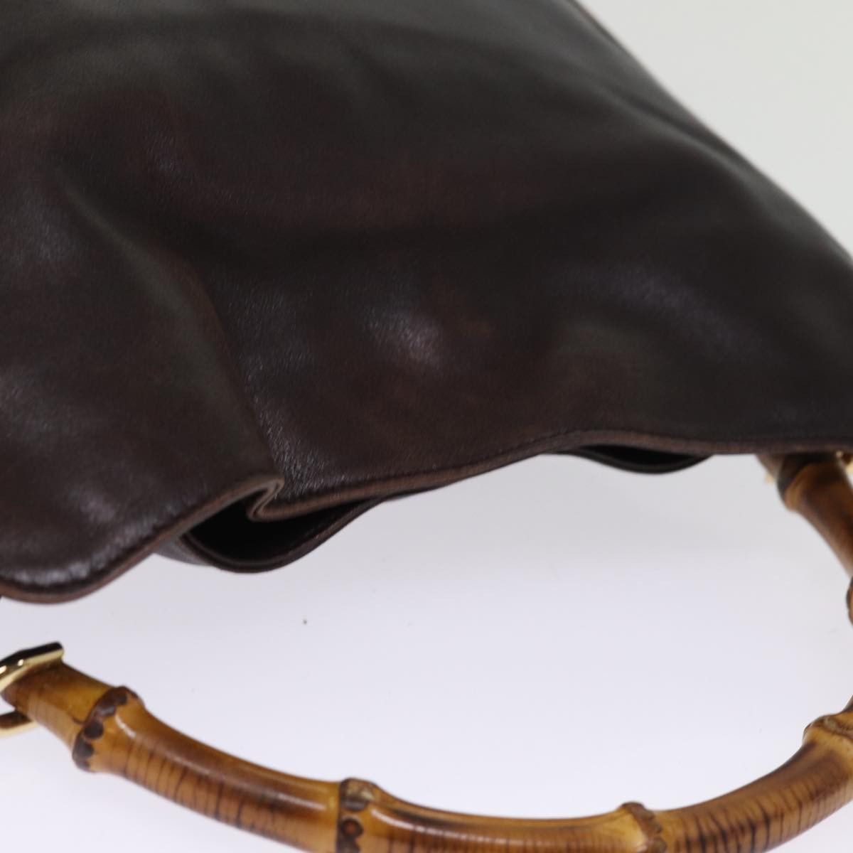 Gucci GUCCI Bamboo Shoulder Bag Leather Brown 001 2058 1638 0 Size ONE SIZE - 6 Thumbnail