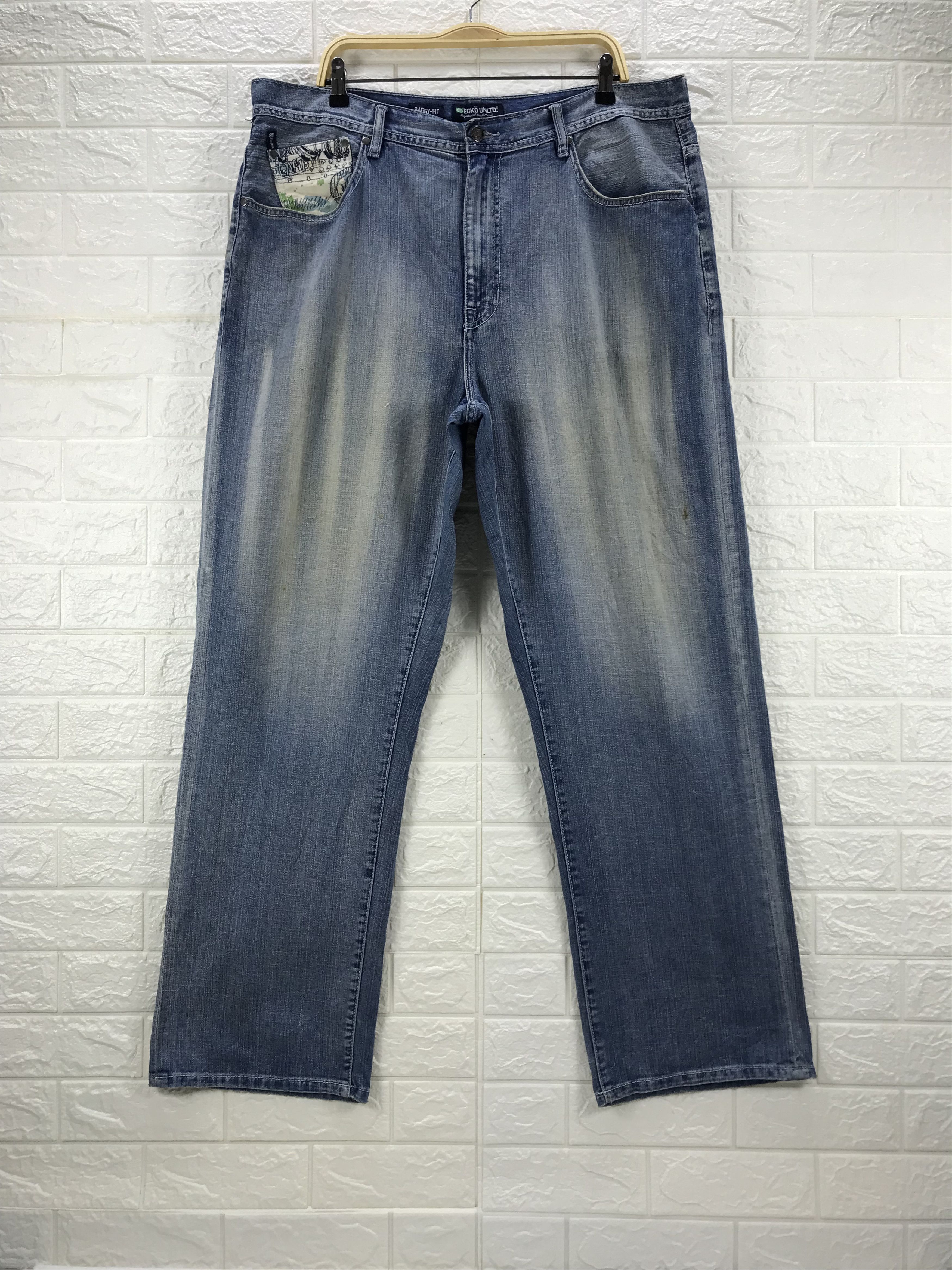 Ecko Unltd. Vintage Y2K Ecko UNLTD Baggy Jeans Size US 38 / EU 54 - 5 Thumbnail