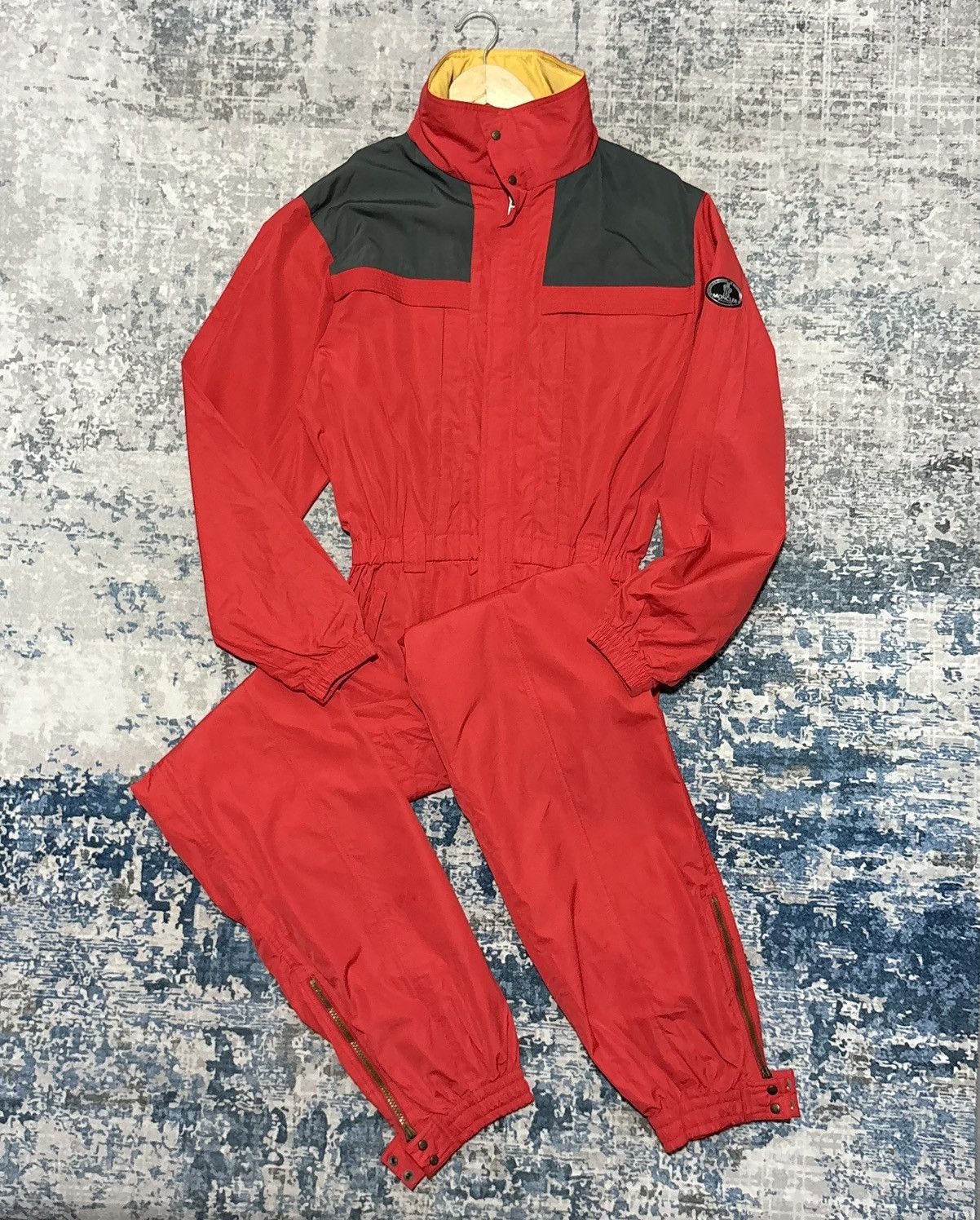 Moncler Vintage 90s Moncler by Asics overall jumpsuit Size US 31 - 1 Thumbnail