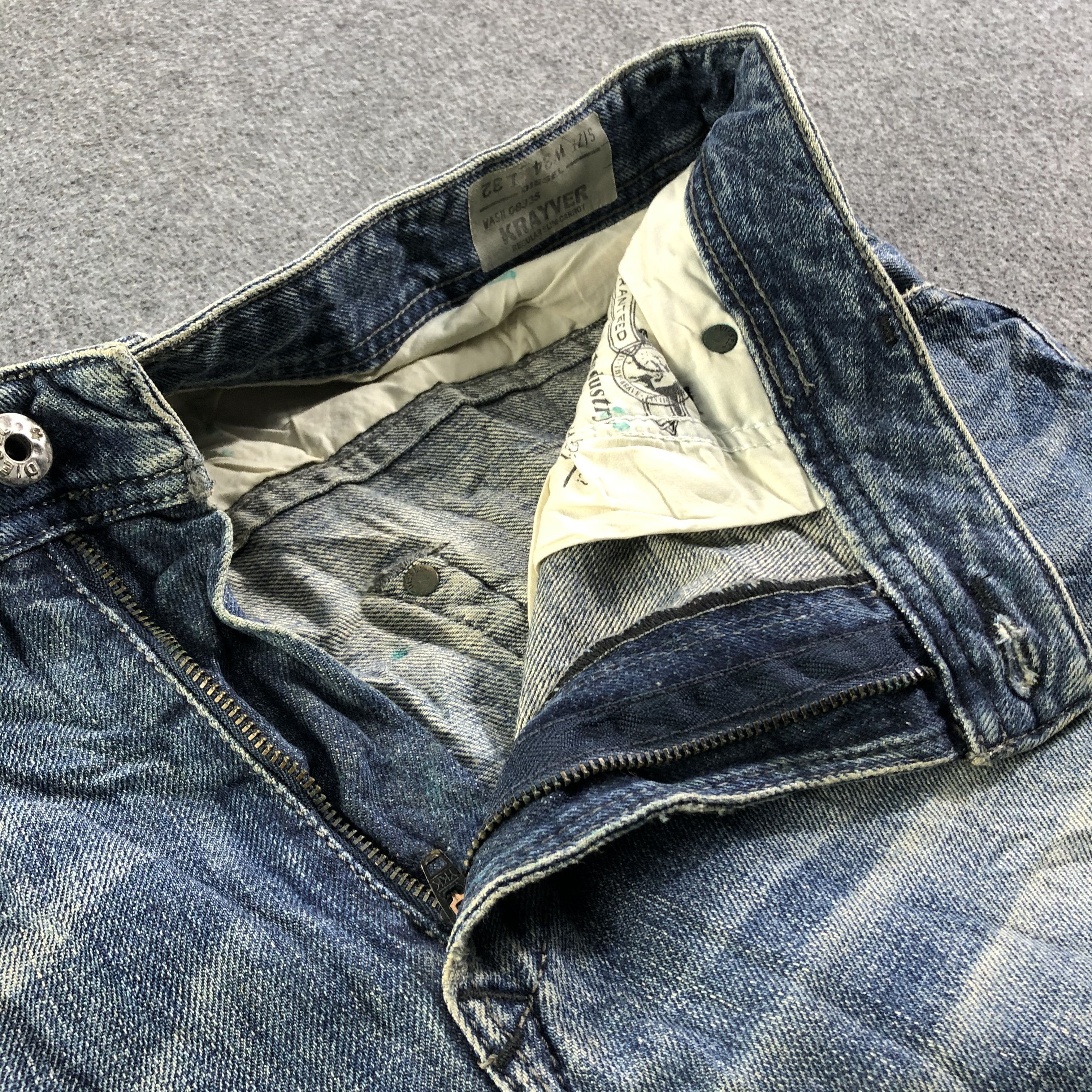 Diesel Vintage Diesel Industry Jeans-J3995 Size US 37 - 9 Thumbnail