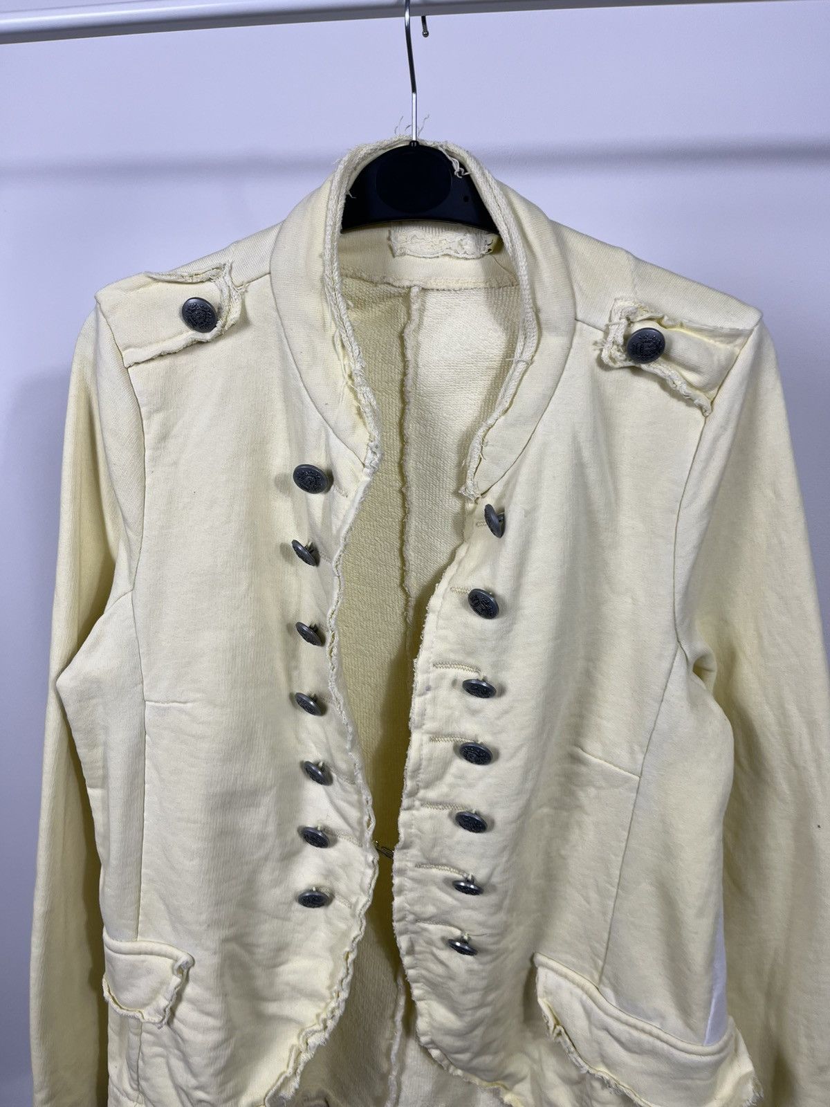 Other Women Napoleon Military Jacket Yellow Size S Button Front Size S / US 4 / IT 40 - 3 Thumbnail