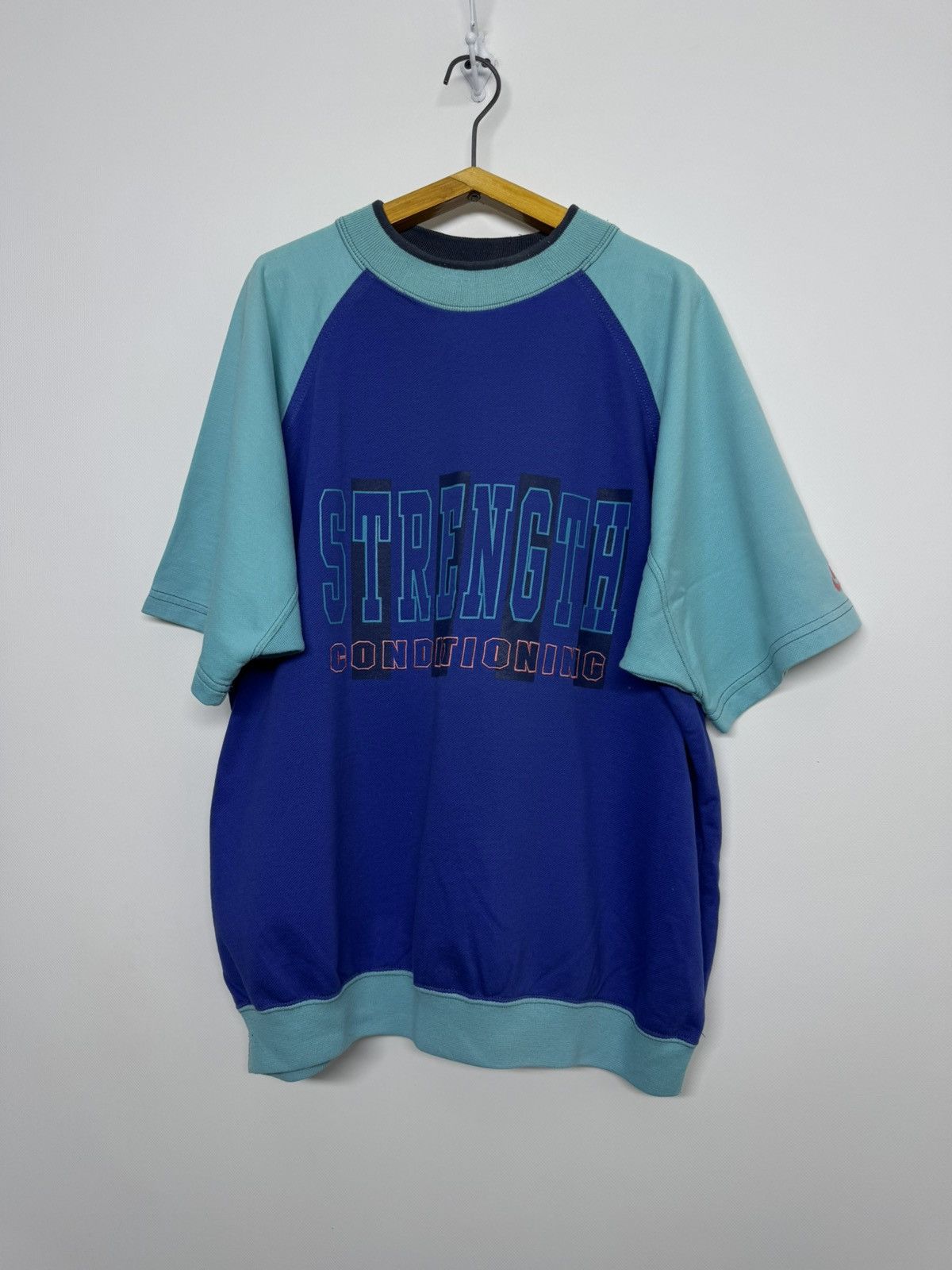 Nike Nike strength conditioning shirt 90s vintage rare blue Size M / US 6-8 / IT 42-44 - 5 Thumbnail