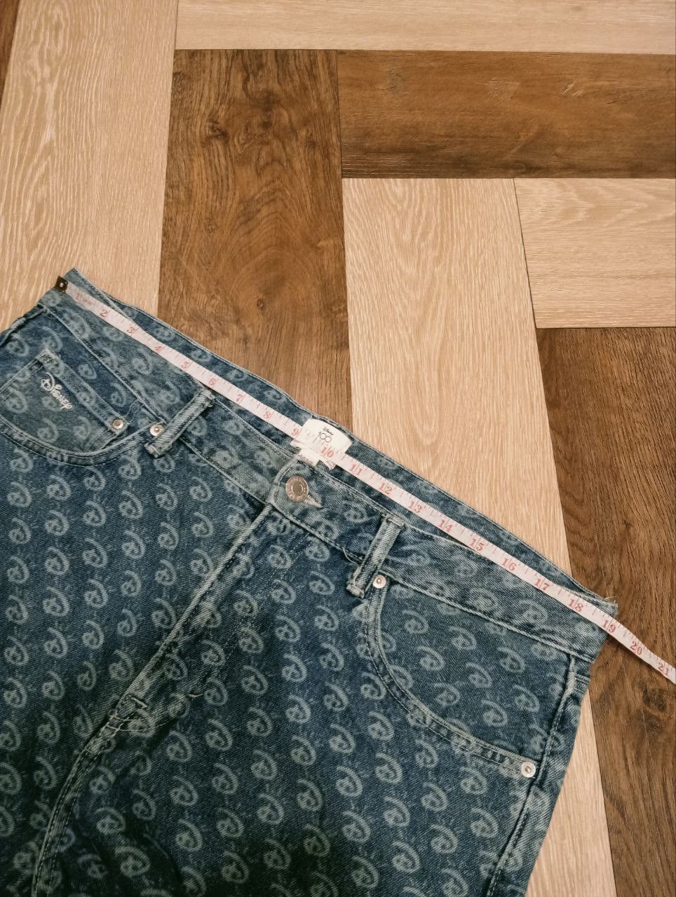 Disney DISNEY 100 X H&M MONOGRAM JEANS Size US 36 / EU 52 - 8 Thumbnail