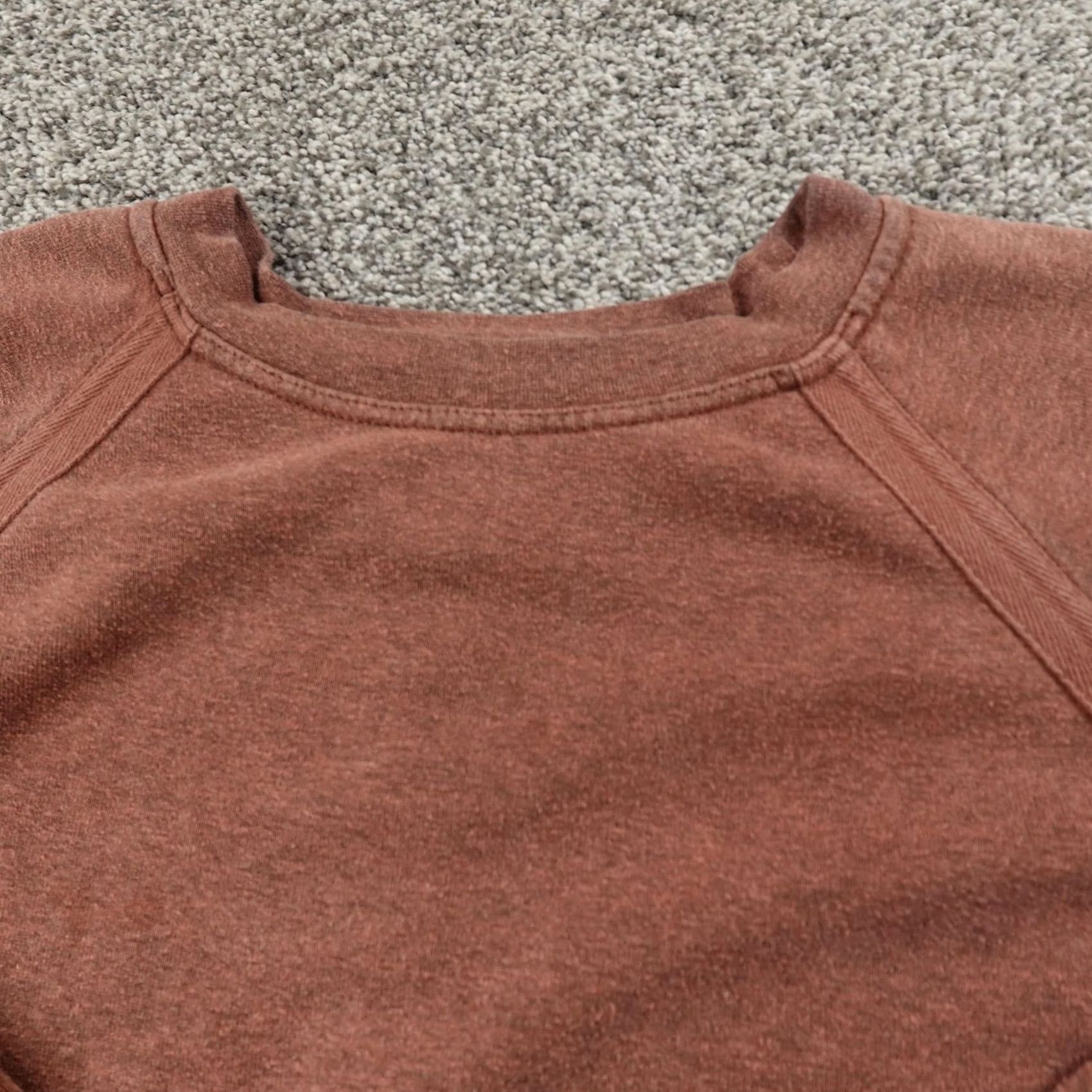 Prana prAna Sweatshirt Womens M Brown Pullover Crewneck Cozy Up French Terry Sweater Size M / US 6-8 / IT 42-44 - 3 Thumbnail