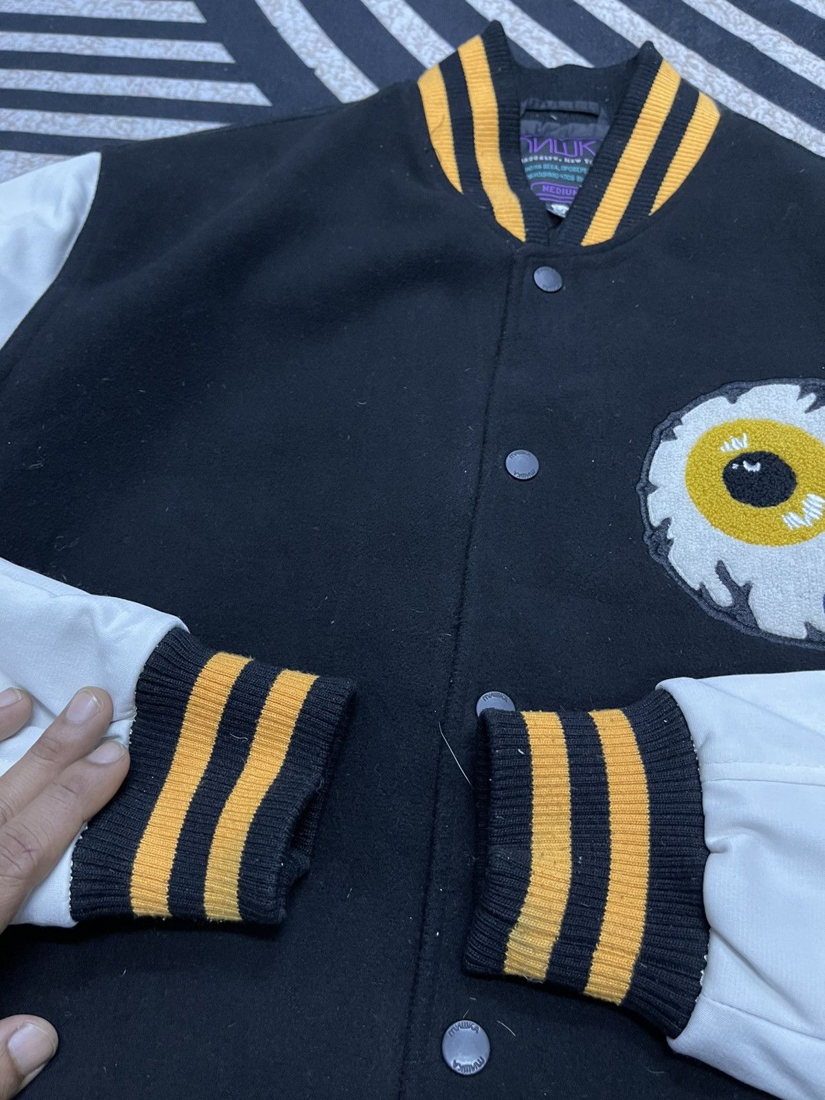 Mishka 2000s MISHKA 10th EDITION VARSITY RARE DESIGN Size US M / EU 48-50 / 2 - 10 Thumbnail