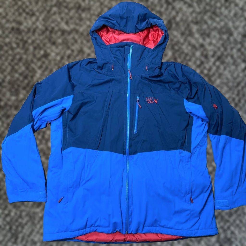 Mountain Hardwear VINTAGE: Mountain Hardwear Men's Jacket - South Chute Insulated Winter Hooded FF28 Size US XXL / EU 58 / 5 - 1 Thumbnail