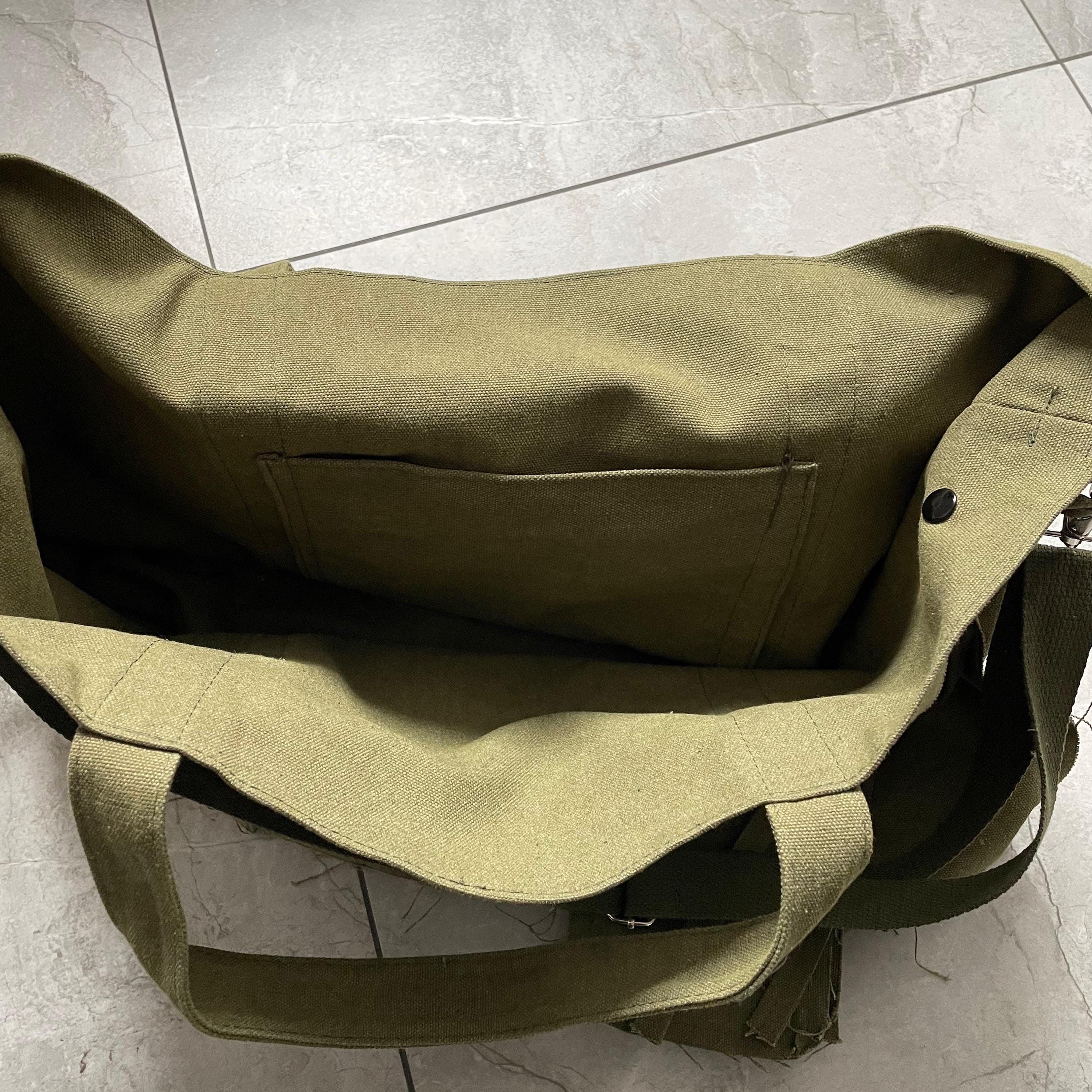 Other Large Canvas Messenger Bag y2k japanese style alt faded Size ONE SIZE - 7 Thumbnail