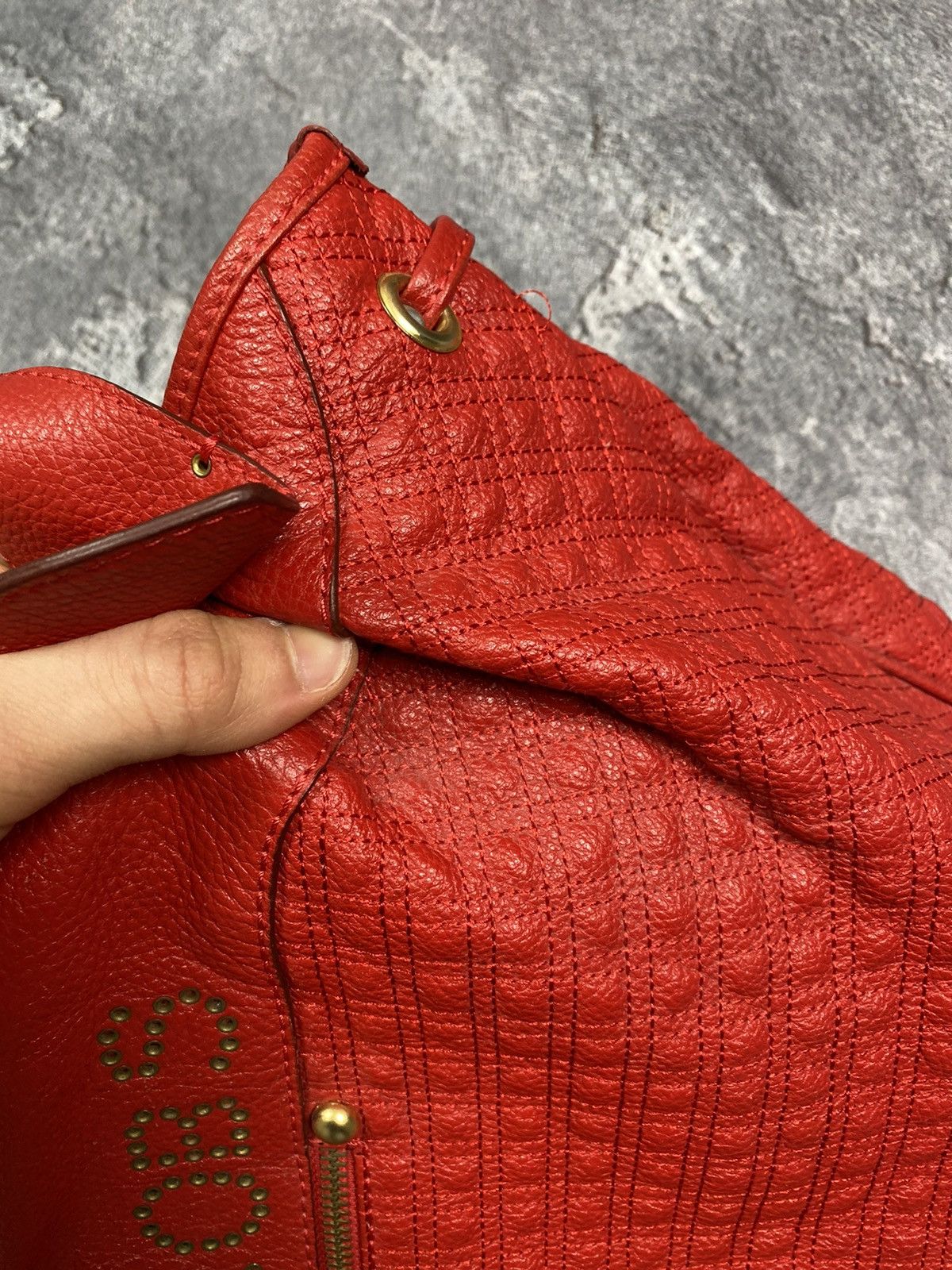 Marc Jacobs Marc Jacobs rare Bag asymmetric shape Red Size ONE SIZE - 6 Thumbnail