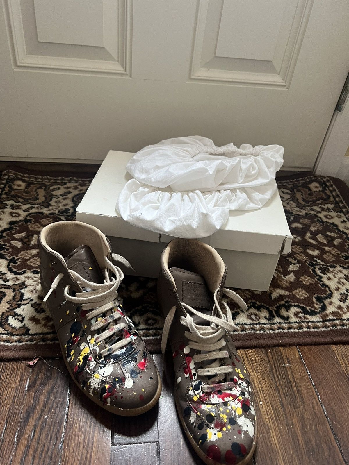 Maison Margiela 2014 Maison Margiela Paint Splatter gats Grailed