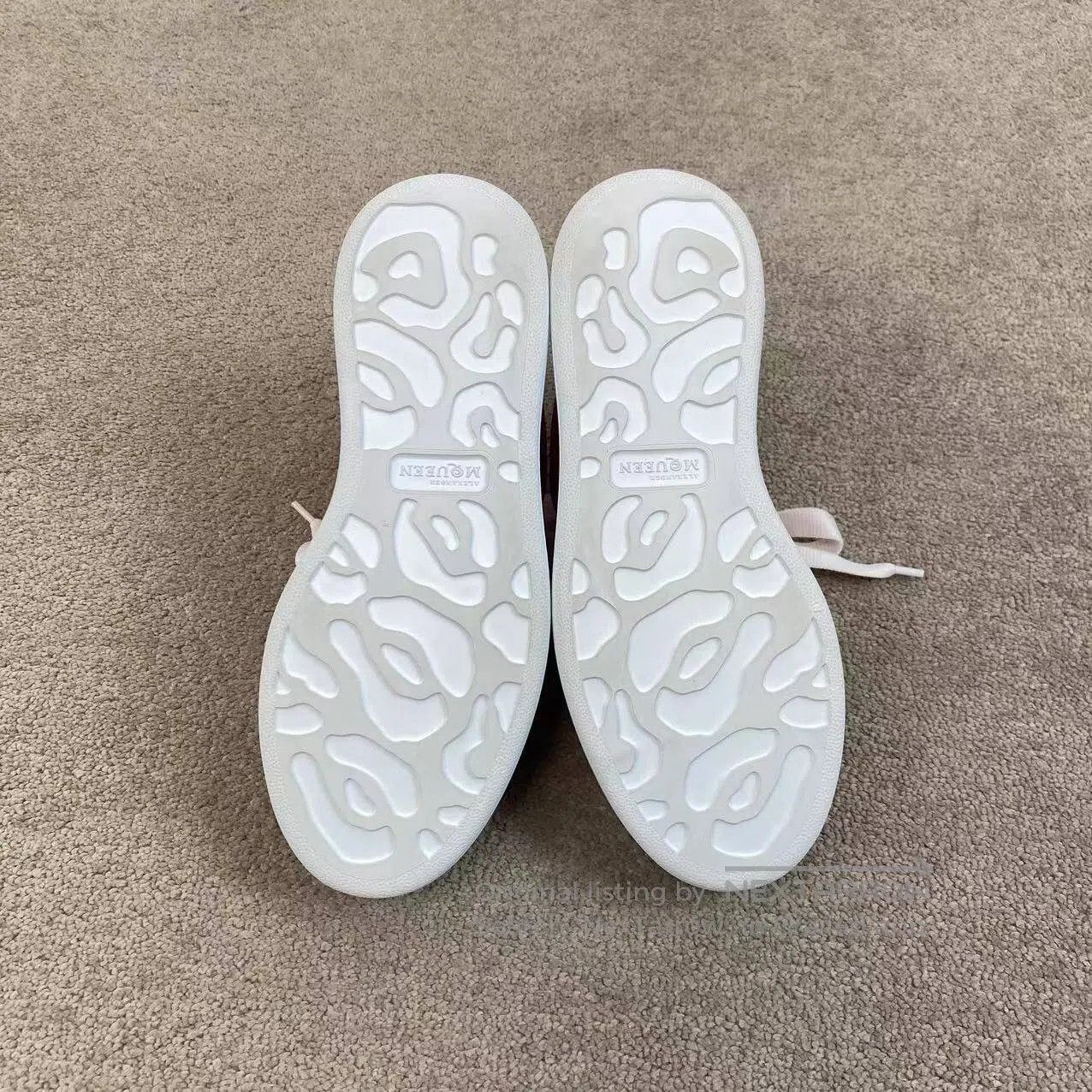Alexander McQueen Alexander Mcqueen Red and white platform white shoes| Size US 7 / IT 37 - 7 Thumbnail