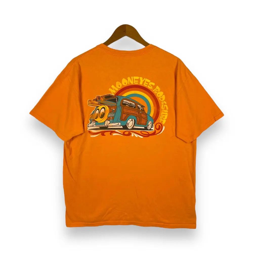 Other MOONEYES ROD & SURF Surf Times 2000 Distressed Tee Shirt Size US XL / EU 56 / 4 - 1 Thumbnail