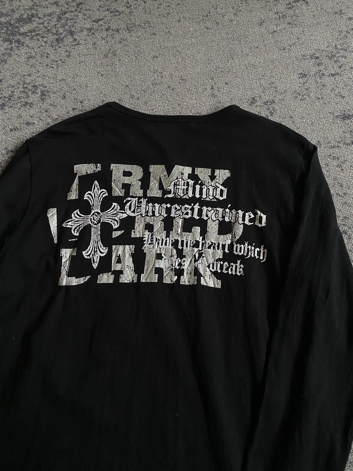 Japanese Brand Y2k Fly beans ifsixwasnine cross longsleeve Size US L / EU 52-54 / 3 - 3 Thumbnail