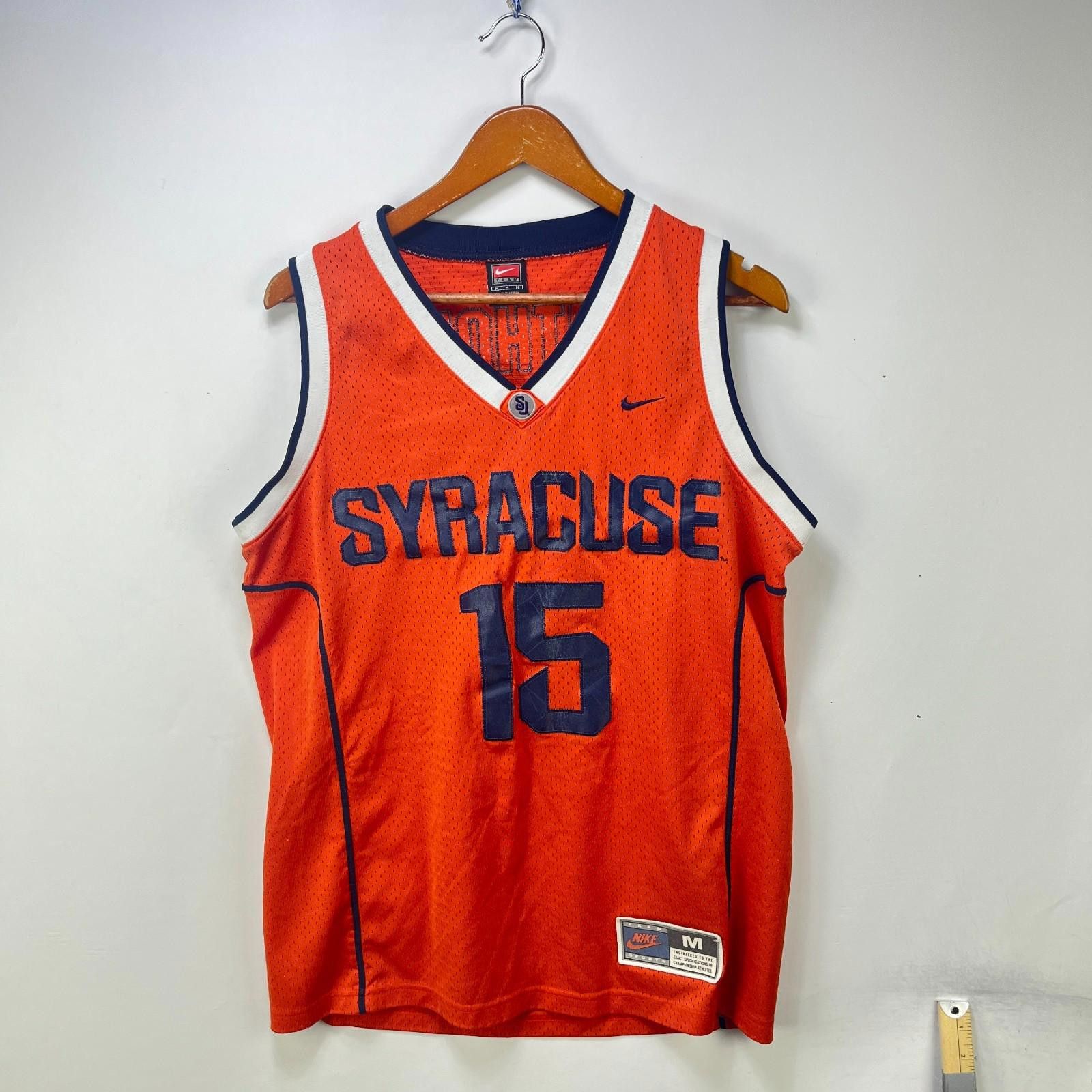 Nike Vintage Syracuse Orangemen Carmelo Anthony 15 Jersey M Size ONE SIZE - 1 Thumbnail