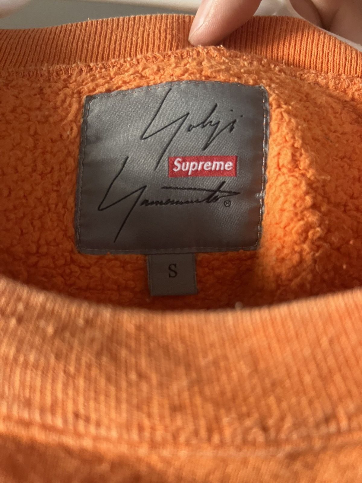 Supreme × Yohji Yamamoto Supreme x Yohji Yamamoto sweatshirt Size US S / EU 44-46 / 1 - 5 Thumbnail