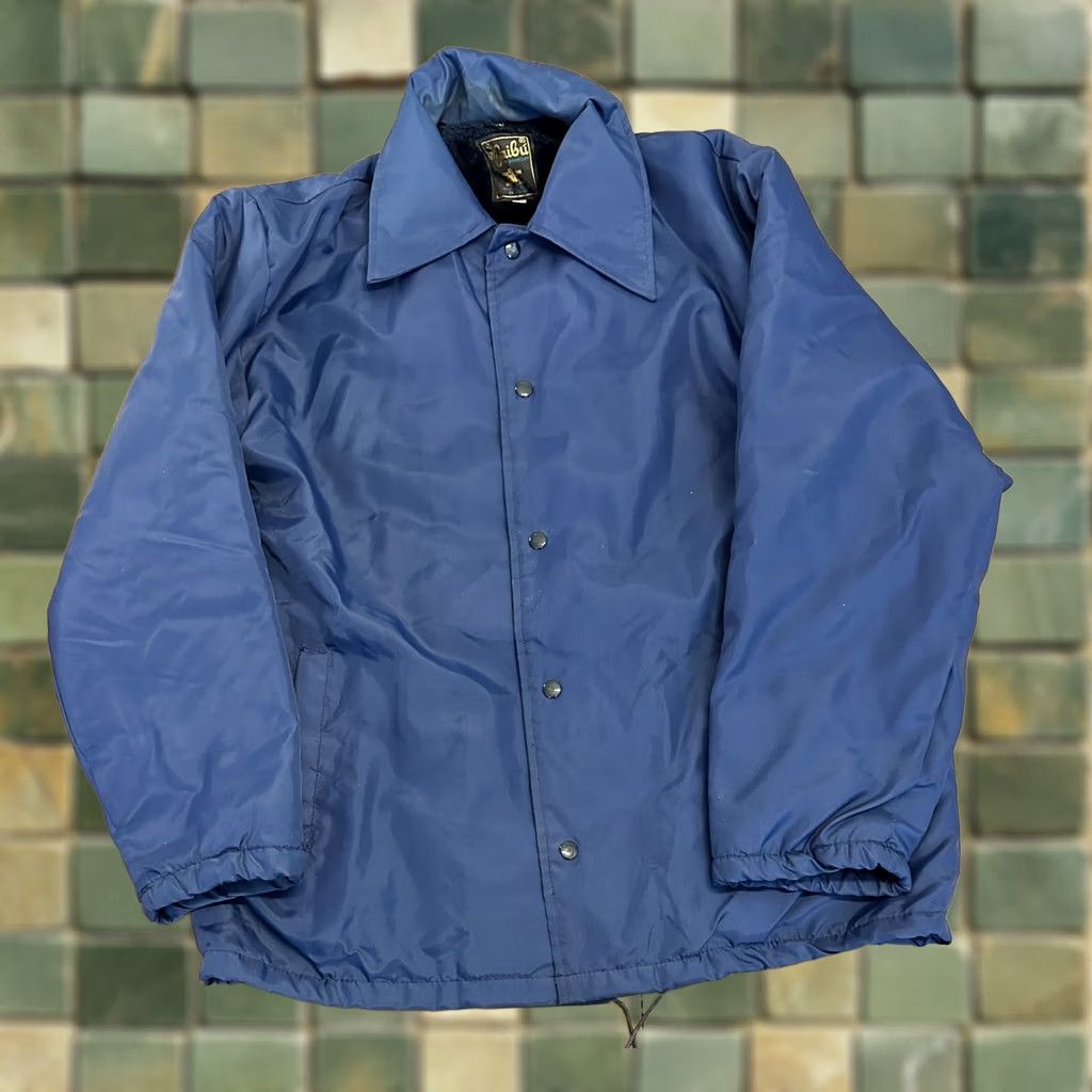 Vintage VINTAGE Caribu Jacket Large Button Up Blue Plaid Soft Lined 80s Classic Outdoor Mens Size US L / EU 52-54 / 3 - 1 Thumbnail