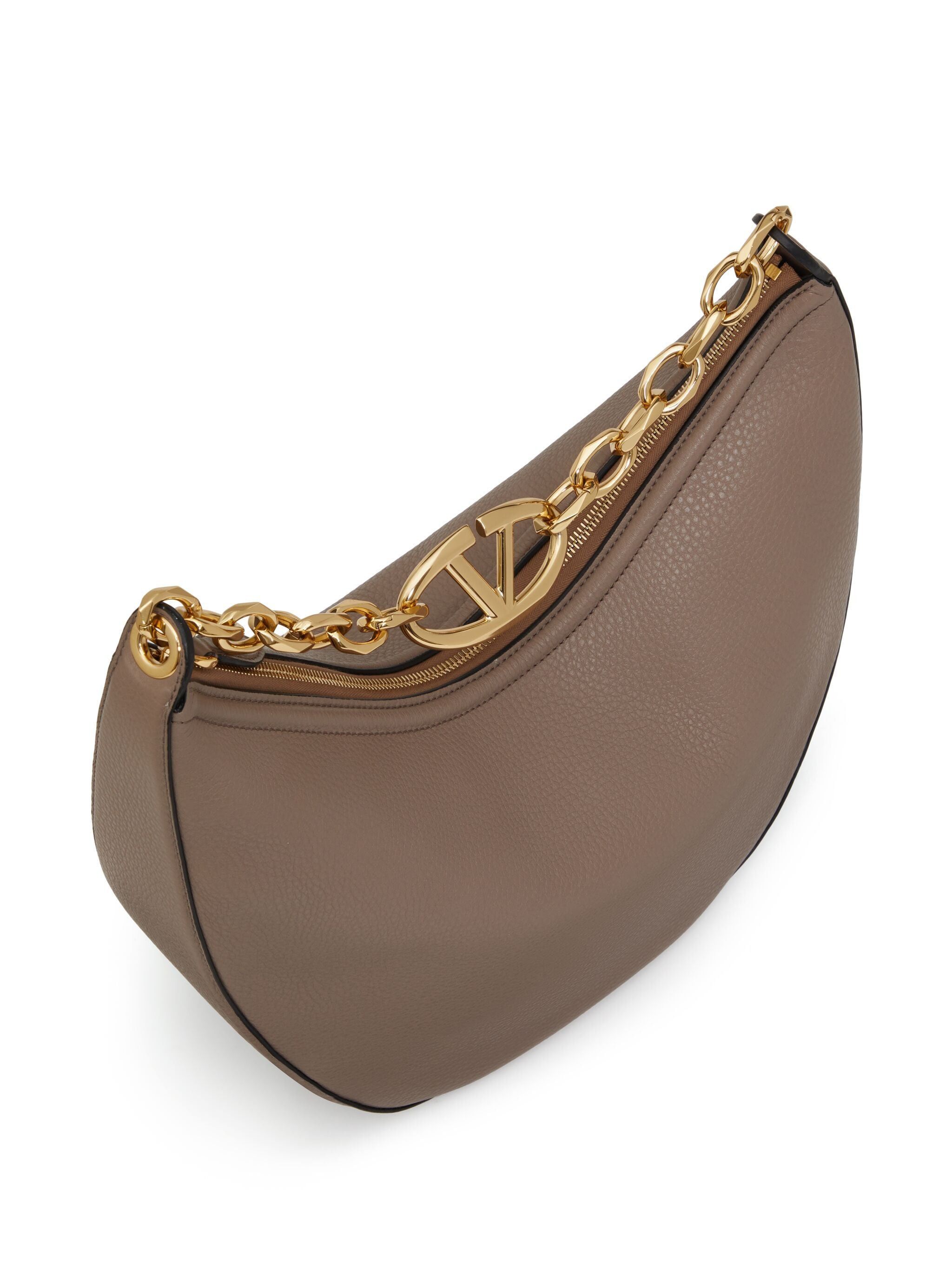 Valentino o1s22i1n0924 Size: OS / Medium Vlogo Moon Hobo Bag Size ONE SIZE - 6 Thumbnail