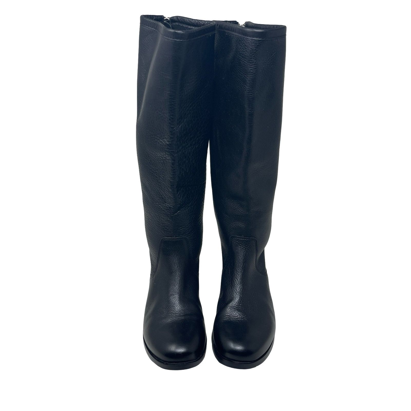 Other La Canadienne Sarit Black Leather Riding Knee High Boots Size US 7.5 / IT 37.5 - 2 Thumbnail