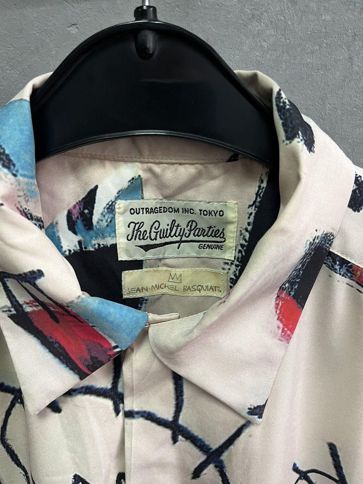 Japanese Brand × Wacko Maria Wacko Maria Basquiat Hawaiian shirt L under the water one Size US L / EU 52-54 / 3 - 6 Thumbnail