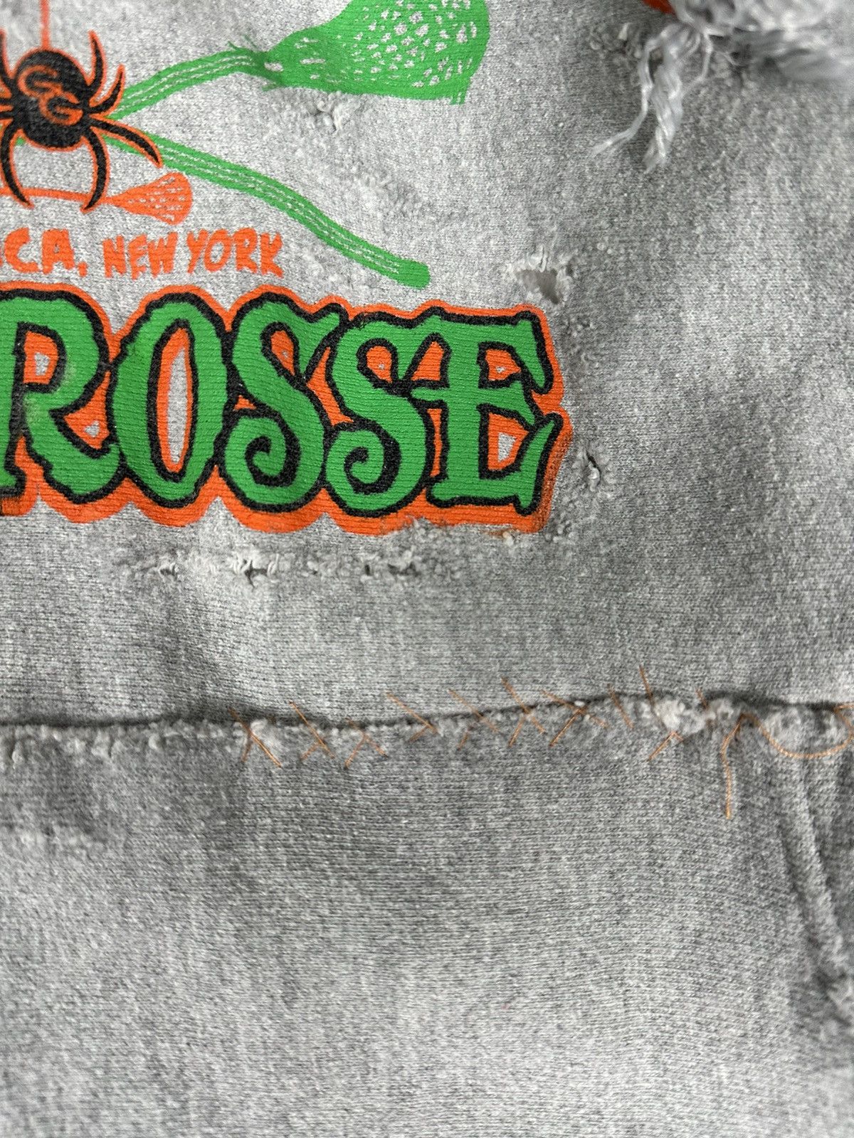 Japanese Brand × Vintage Vintage Thrashes Repaired Goblin Crewneck Size US L / EU 52-54 / 3 - 5 Thumbnail