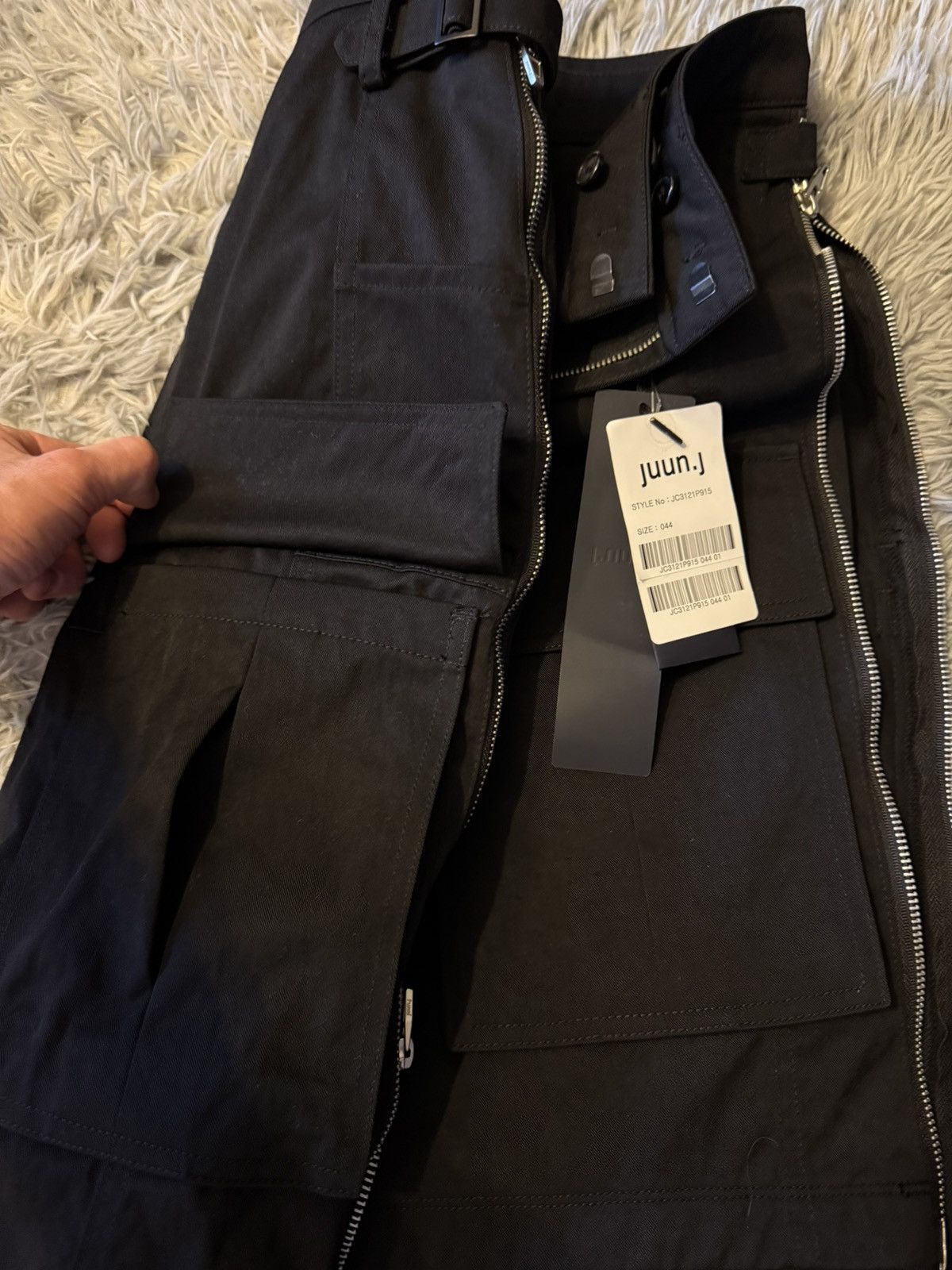 Juun.J cargo double layered pants Size US 31 - 5 Thumbnail