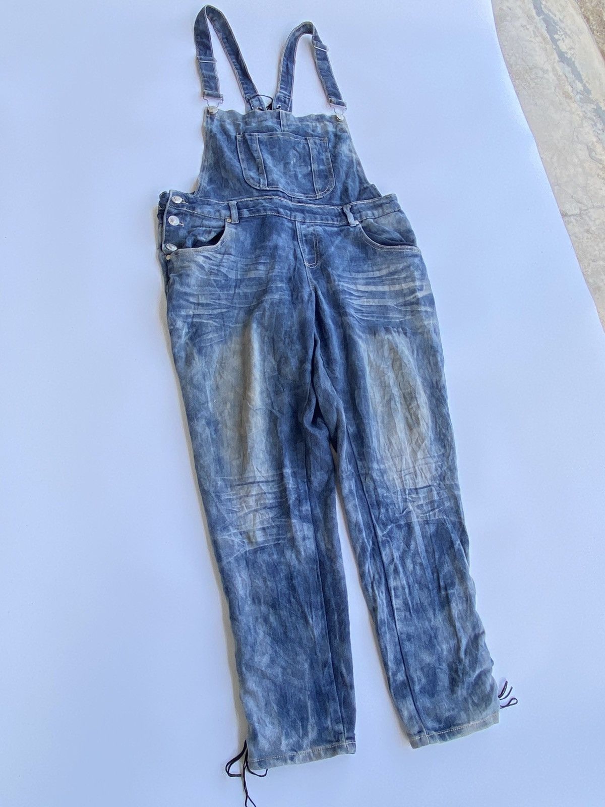 Other Vintage Blue Denim Dungarees Pocket Pullover Jumper Size S Size 27" / US 4 / IT 40 - 3 Thumbnail