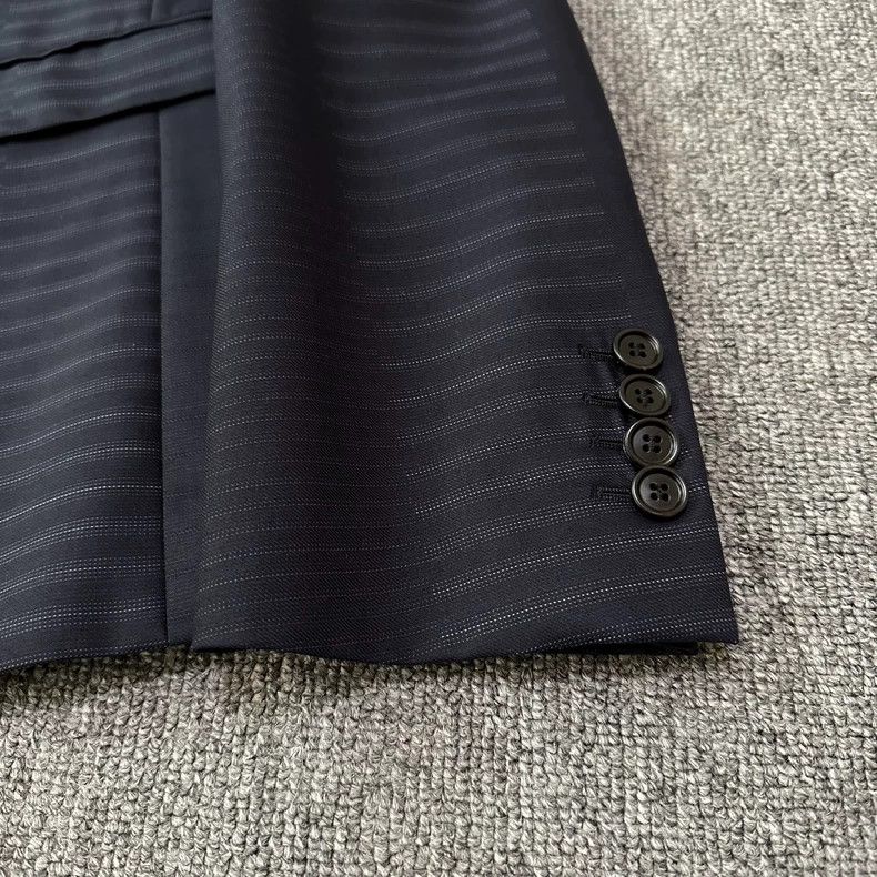 Dior Dior 15ss striped stitching wool cover jacket 2501-Nextarro Size US S / EU 44-46 / 1 - 2 Thumbnail