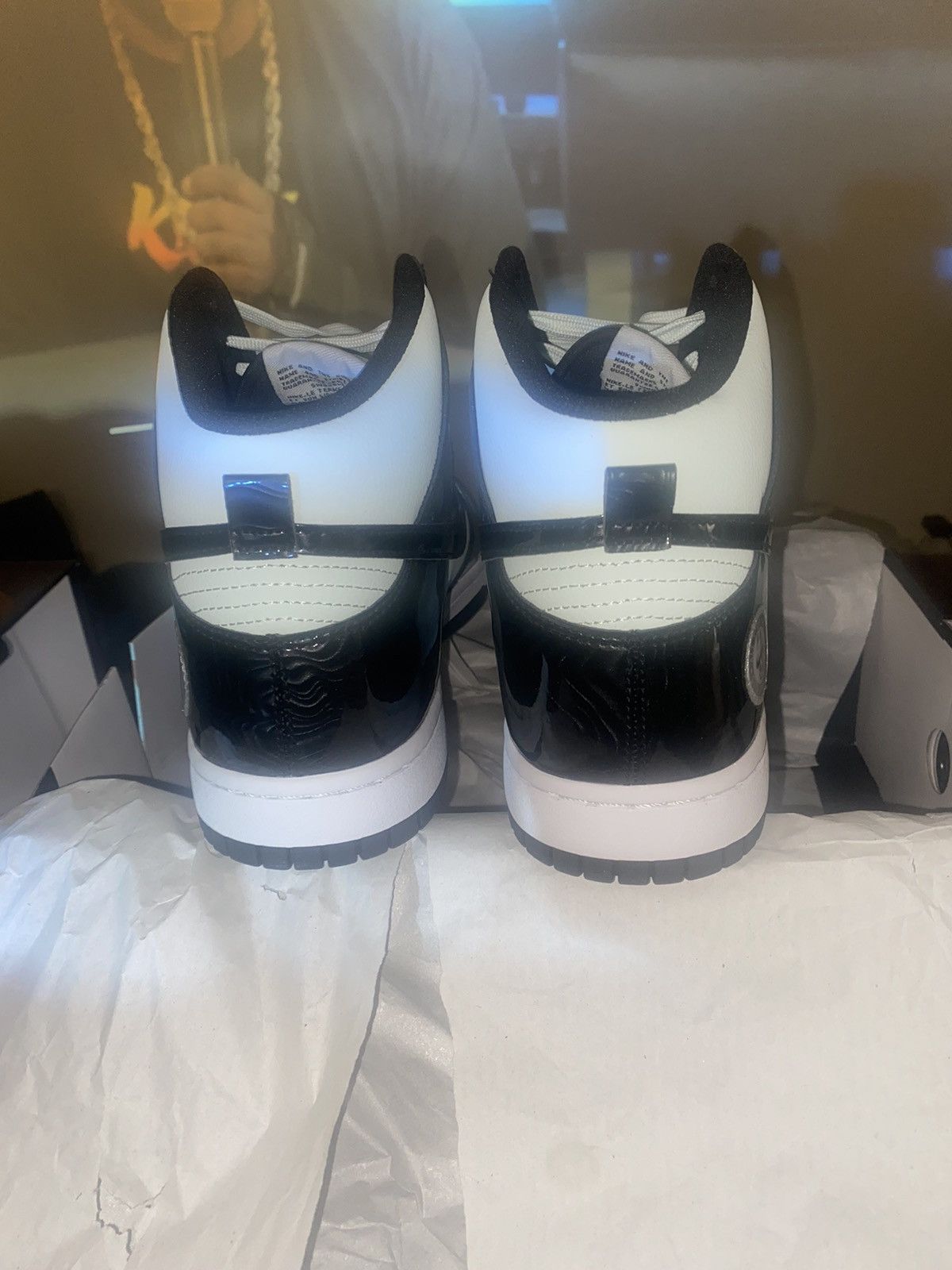 Nike Nike Dunk High SE All-Star (2021) sz-9.5 dead stock Size US 9.5 / EU 42-43 - 6 Thumbnail