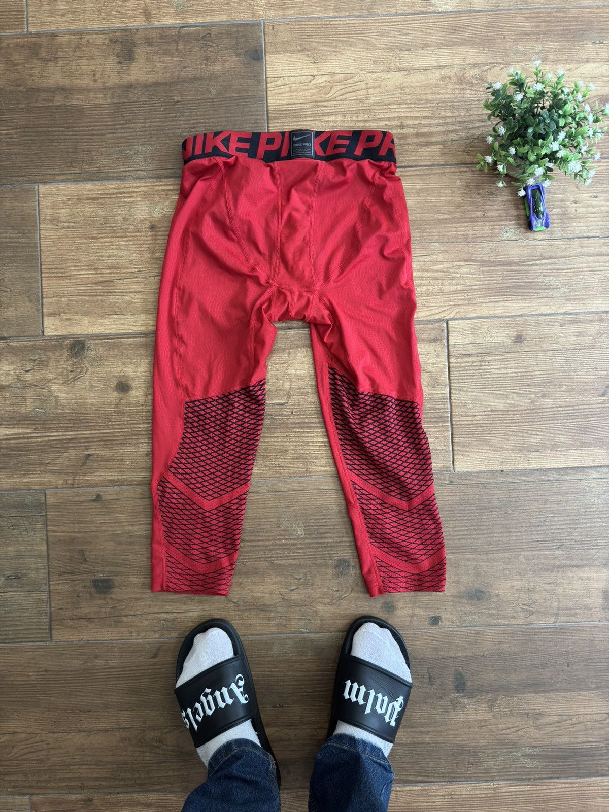 Nike Nike Pro Hypercool Compression 3/4 Tights Size 32" / US 10 / IT 46 - 2 Thumbnail